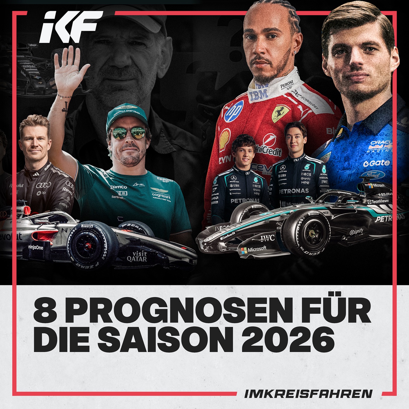 Die 8 großen Fragen zur F1-Saison 2026 – unsere Prognosen & eure Community-Predictions
