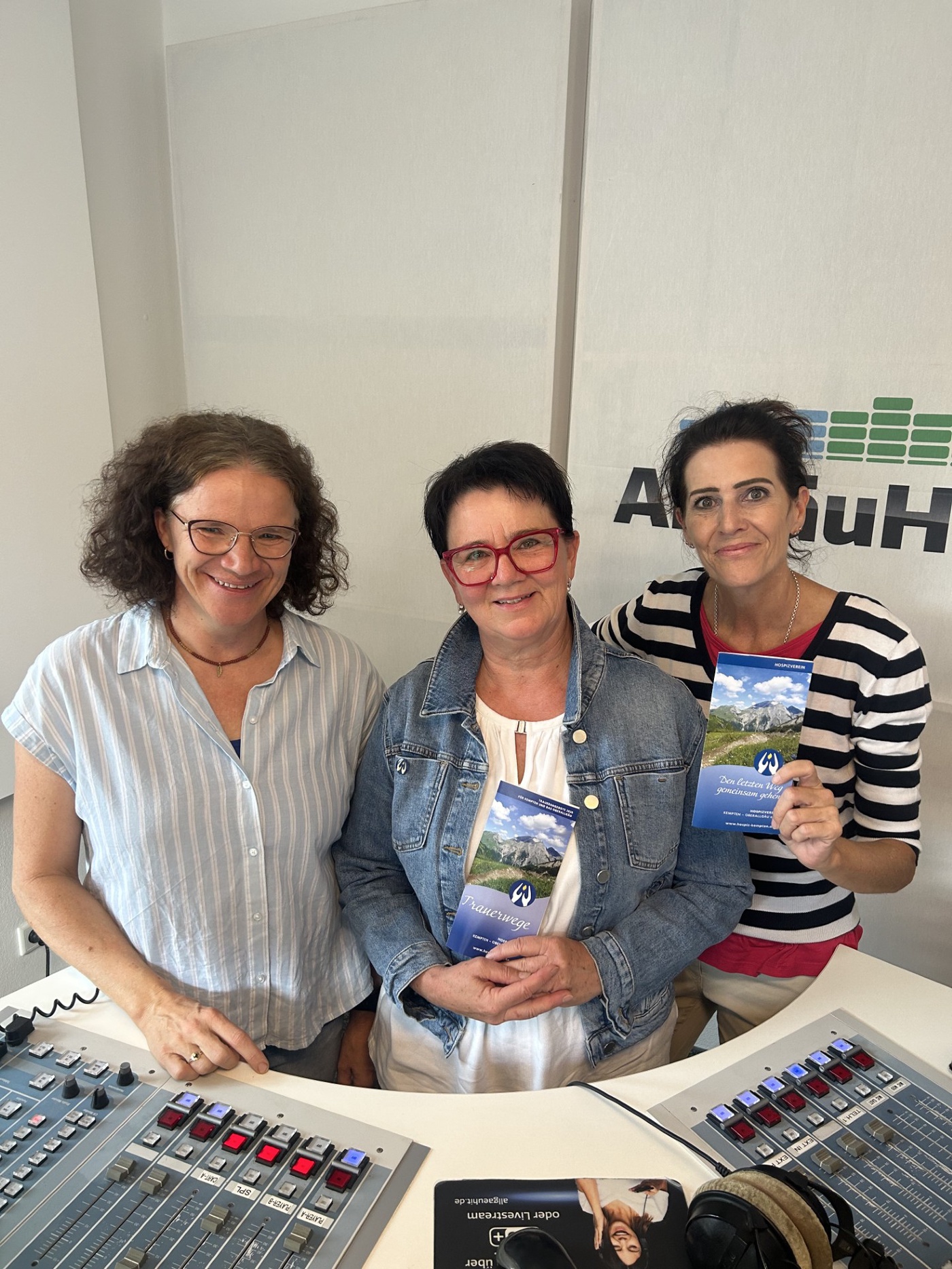 Kaffeeklatsch 26.08.26: Hildegart Dorn und Birgit Prestel vom Hospizverein Kempten/Oberallgäu