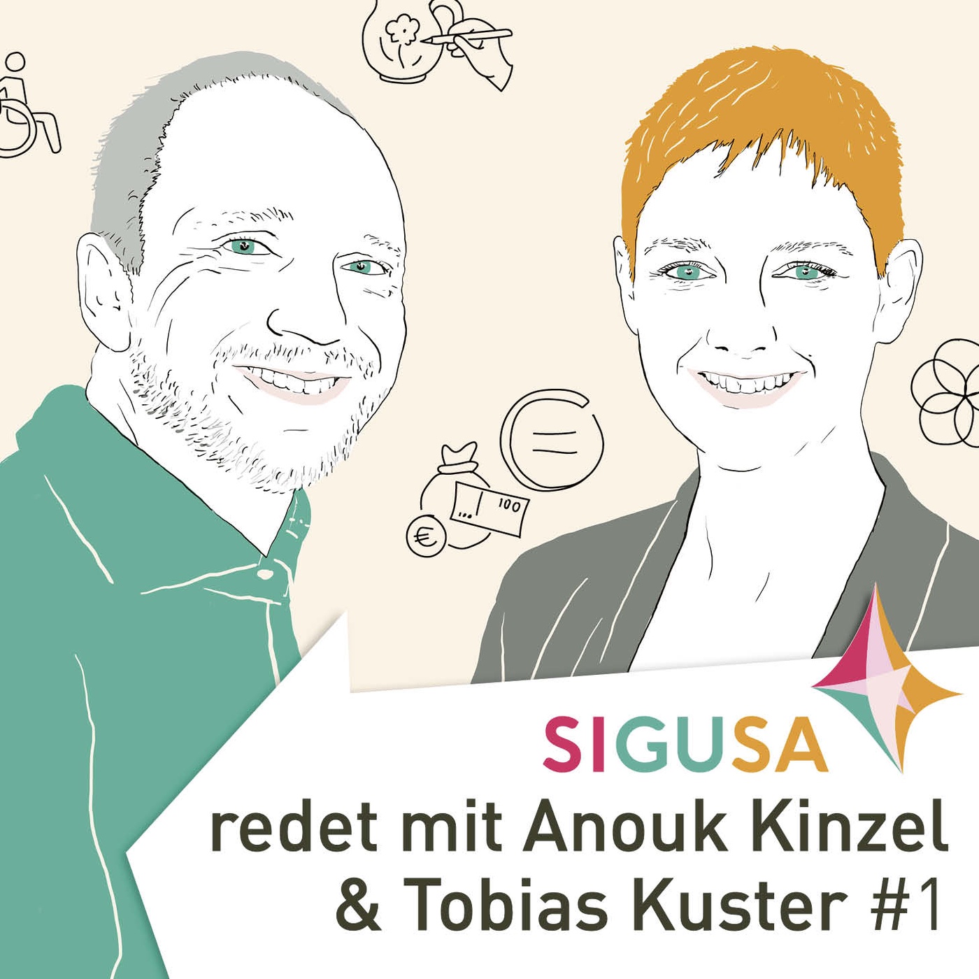 SIGUSA redet mit Anouk Kinzel und Tobias Kuster Teil 1