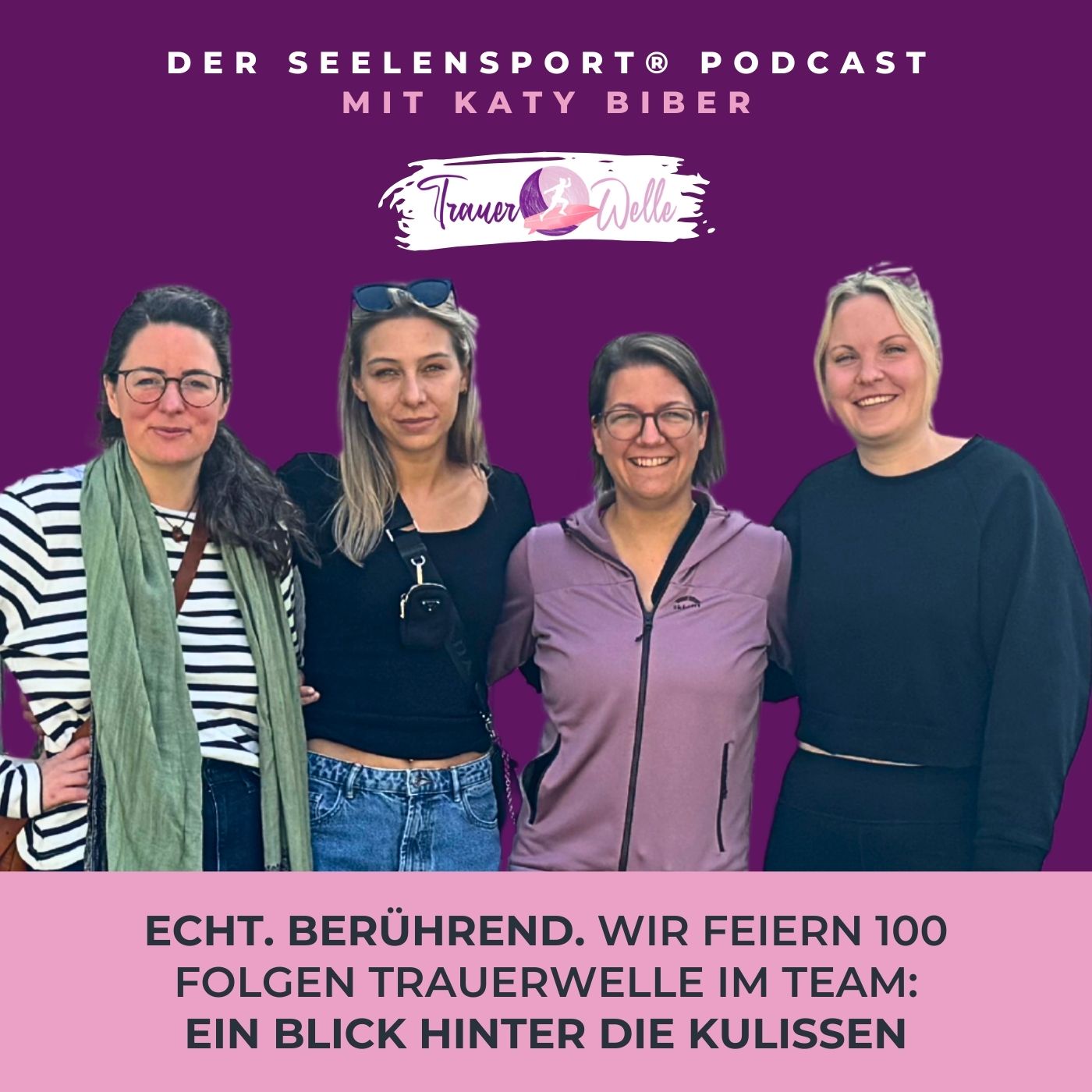 #100 Echt. Berührend. Wir feiern 100 Folgen Trauerwelle im Team: Ein Blick hinter die Kulissen