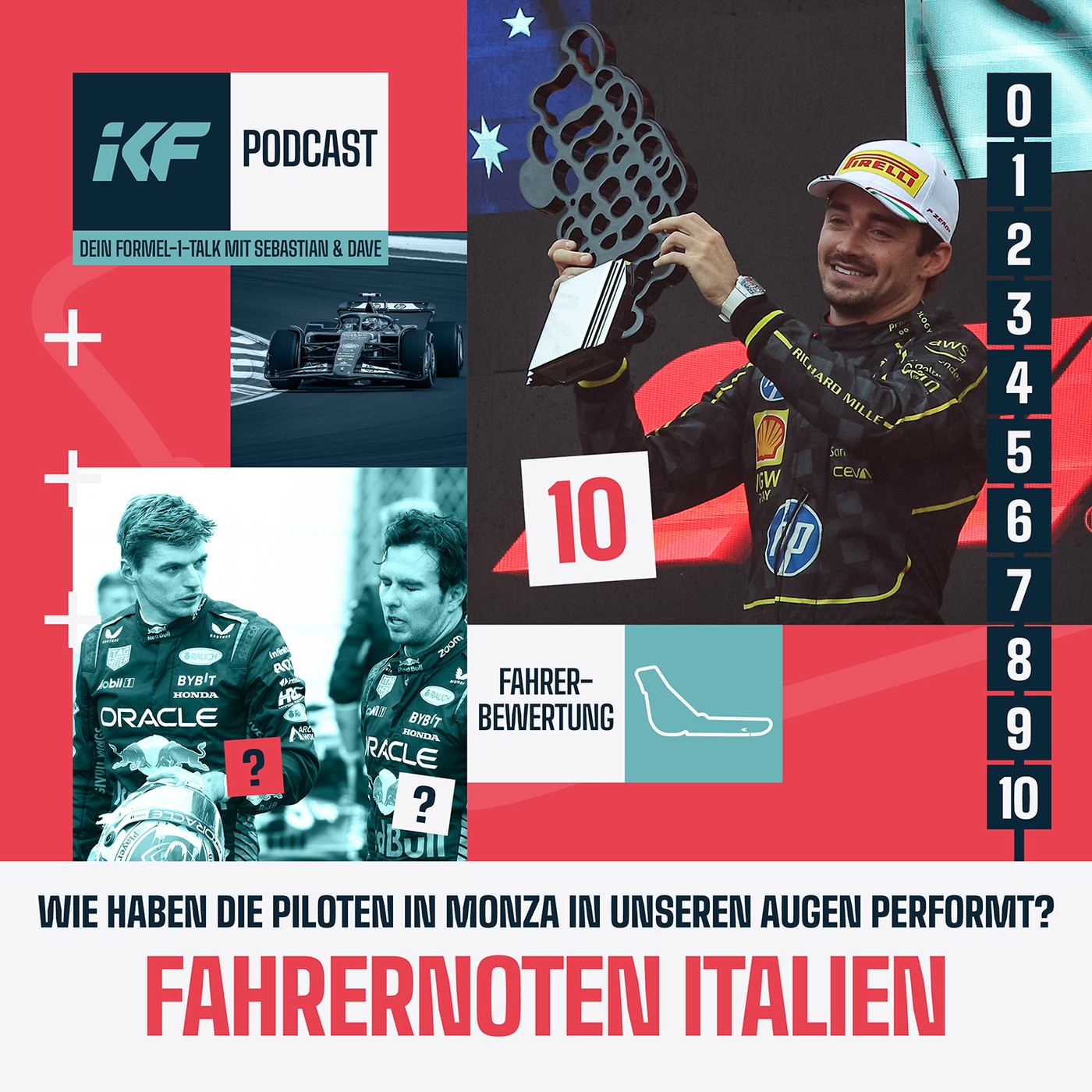 Fahrernoten Italien