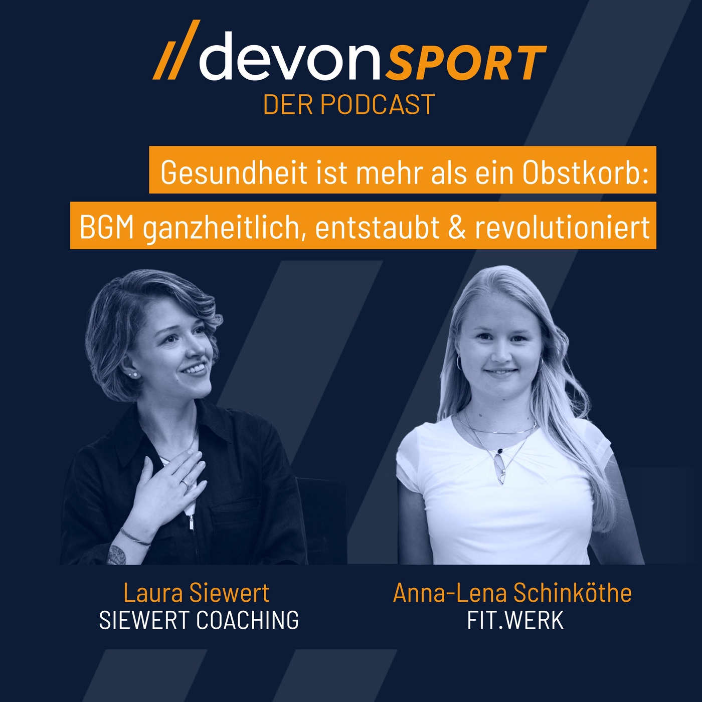 Gesundheit ist mehr als ein Obstkorb: BGM entstaubt & revolutioniert - Laura Siewert & Anna-Lena Schinköthe # 130