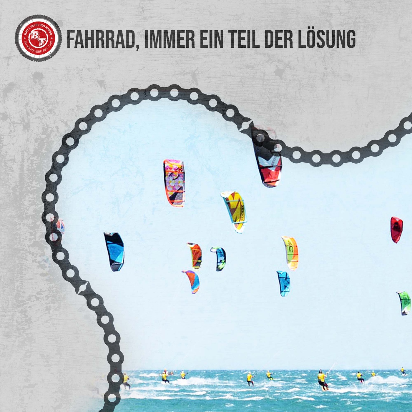 Cuxkiters e.V. | Wie Radfahren den Kitesurfern hilft