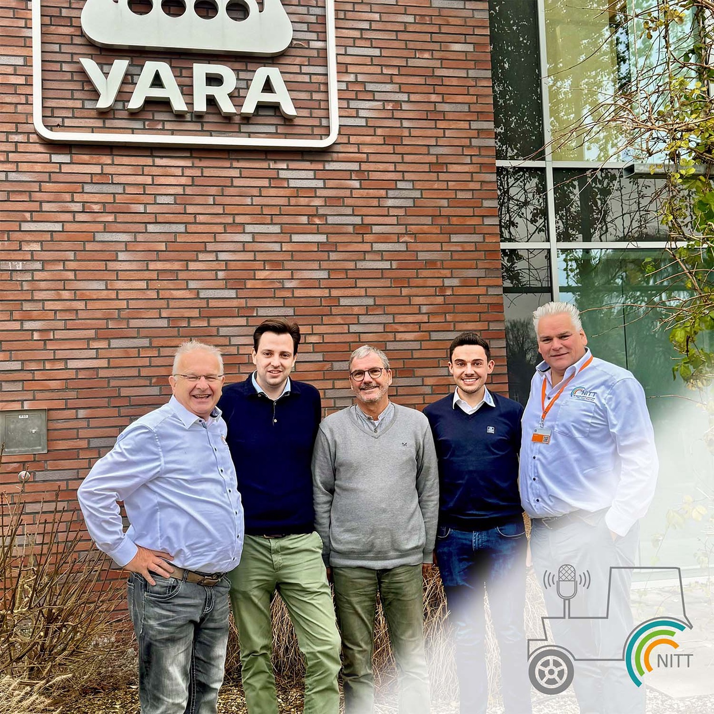 Dieter Dänzer trifft Joerg Jasper, Martin Herchenbach und Ferdinand Spieth von Yara International