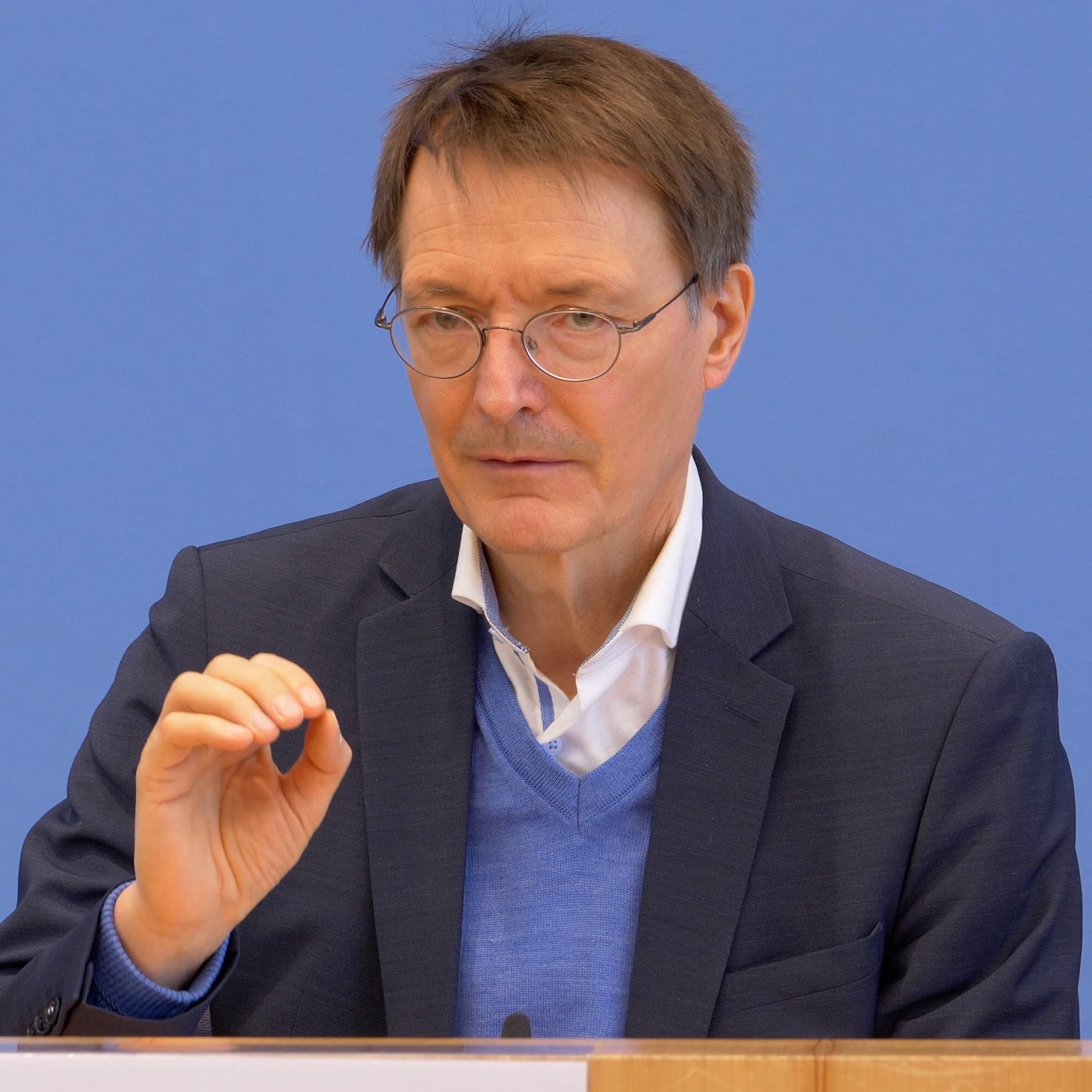 BPK - Corona-Lage mit Lauterbach (SPD), Wieler (RKI) & Marx (DIVI) - 8. April 2022