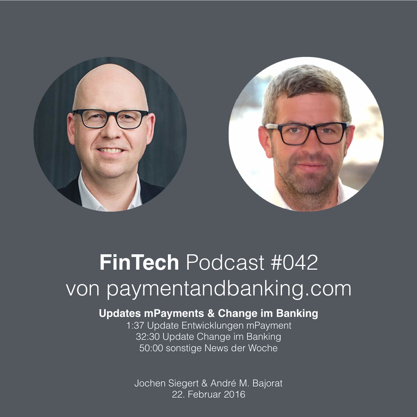 FinTech Podcast #042  - Updates mPayments & Change im Banking