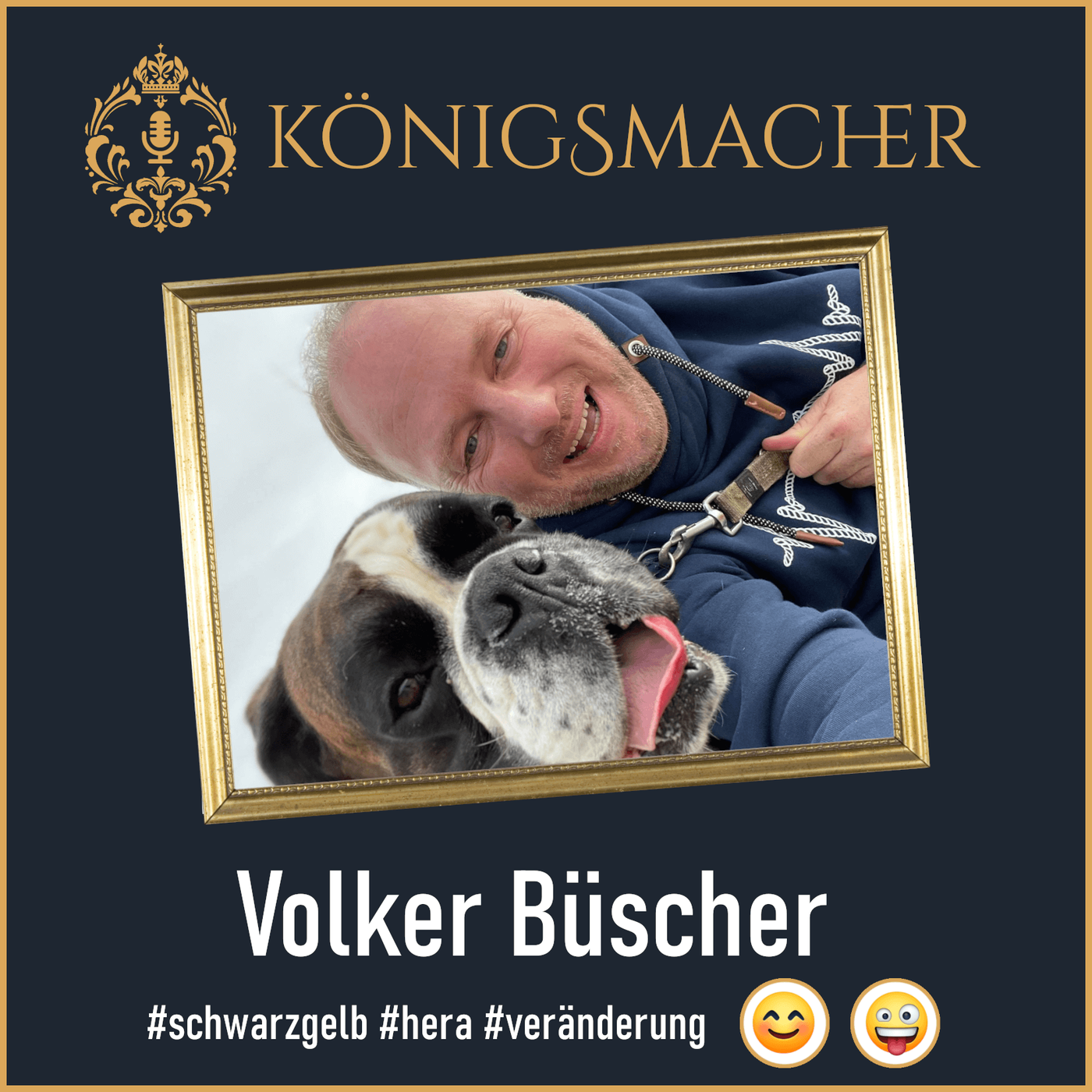 Einfach HERAusragend! Der mit dem Hund aus Köln, der als erster Versicherungsvermittler Facebook durchgespielt hat.