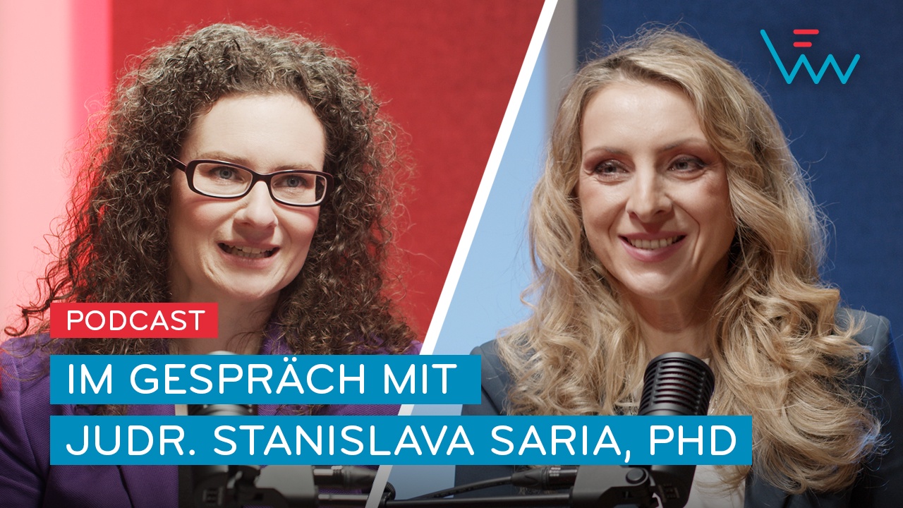 Im Gespräch mit JUDr. Stanislava Saria, PhD I GVFW - Der Podcast