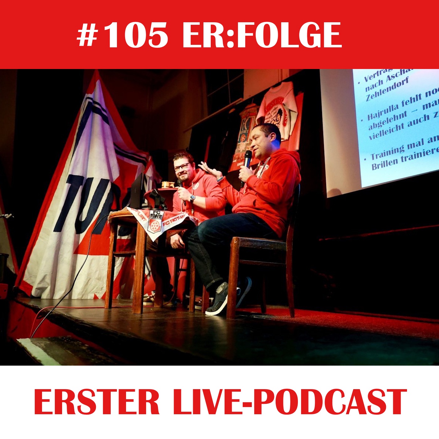 #105 ERSTER LIVE-PODCAST