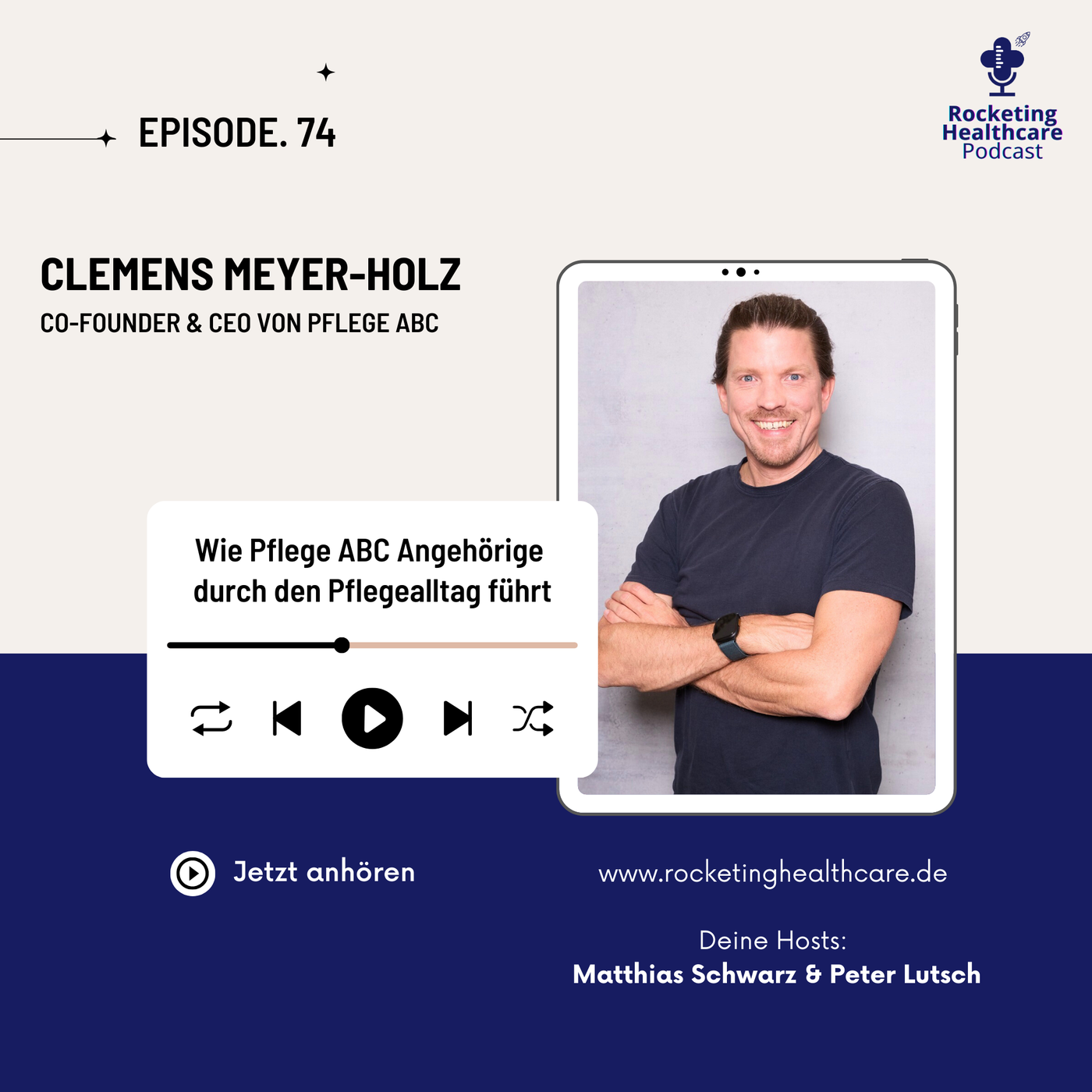 RHC 074: Wie Pflege ABC Angehörige durch den Pflegealltag führt