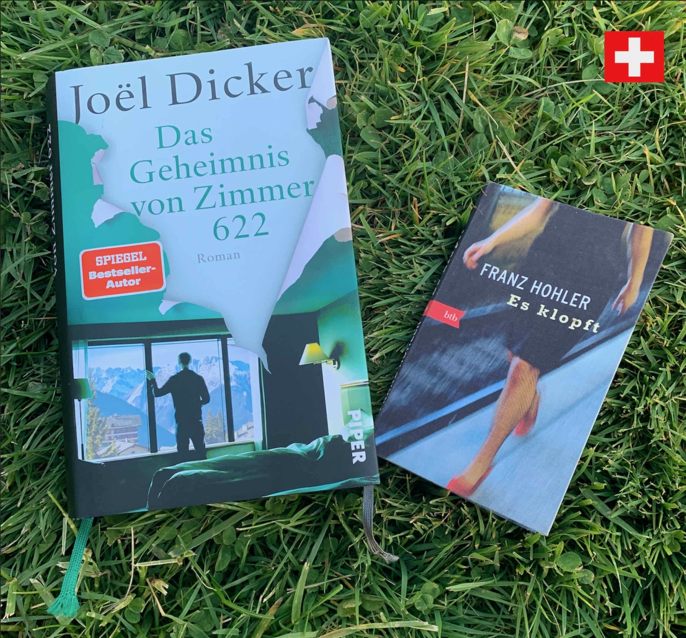 Ach wie schön ist's in der Schweiz: Hohler's Klopfen und Dicker's Geheimnis