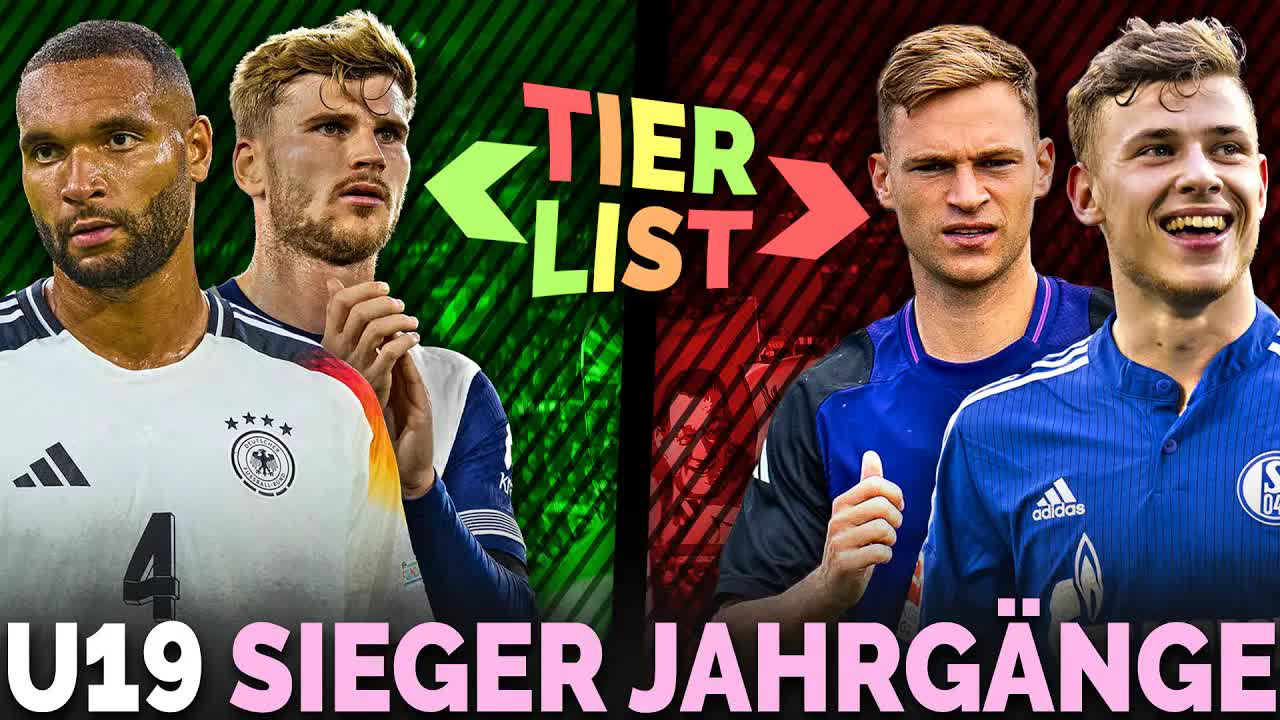 Wir ranken die Gewinner-Jahrgänge der Fritz-Walter-Medaille! Calcio Berlin TIERLIST