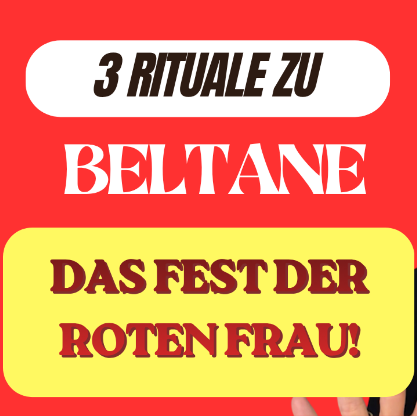 3 machtvolle Rituale zu Beltane - Das Fest der roten Frau