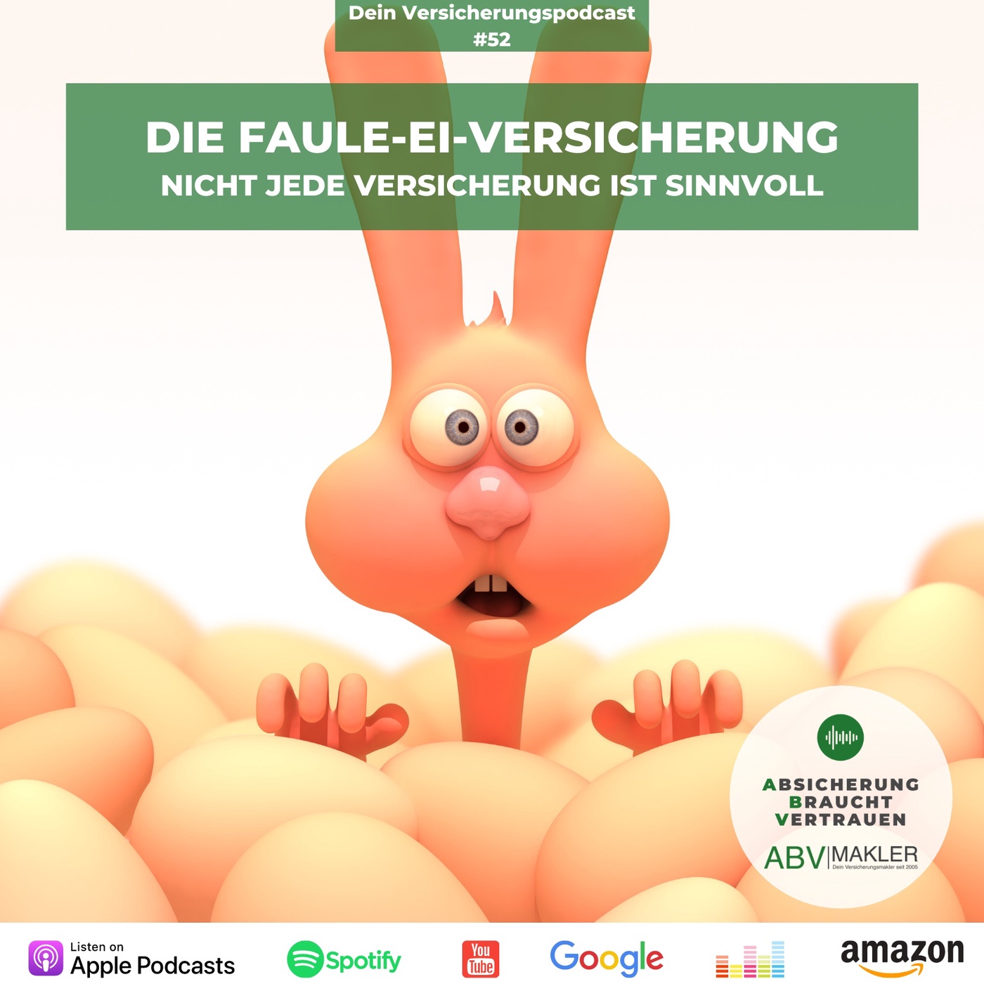 Die Faule-Ei-Versicherung - nicht jede Versicherung ist sinnvoll