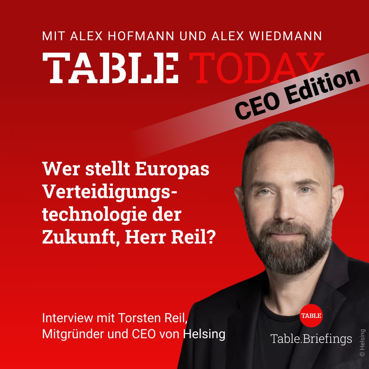 Wer stellt Europas Verteidigungstechnologie der Zukunft, Herr Reil?