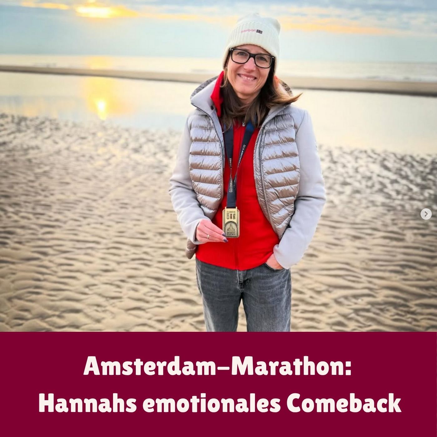 Amsterdam-Marathon: Hannahs emotionales Comeback