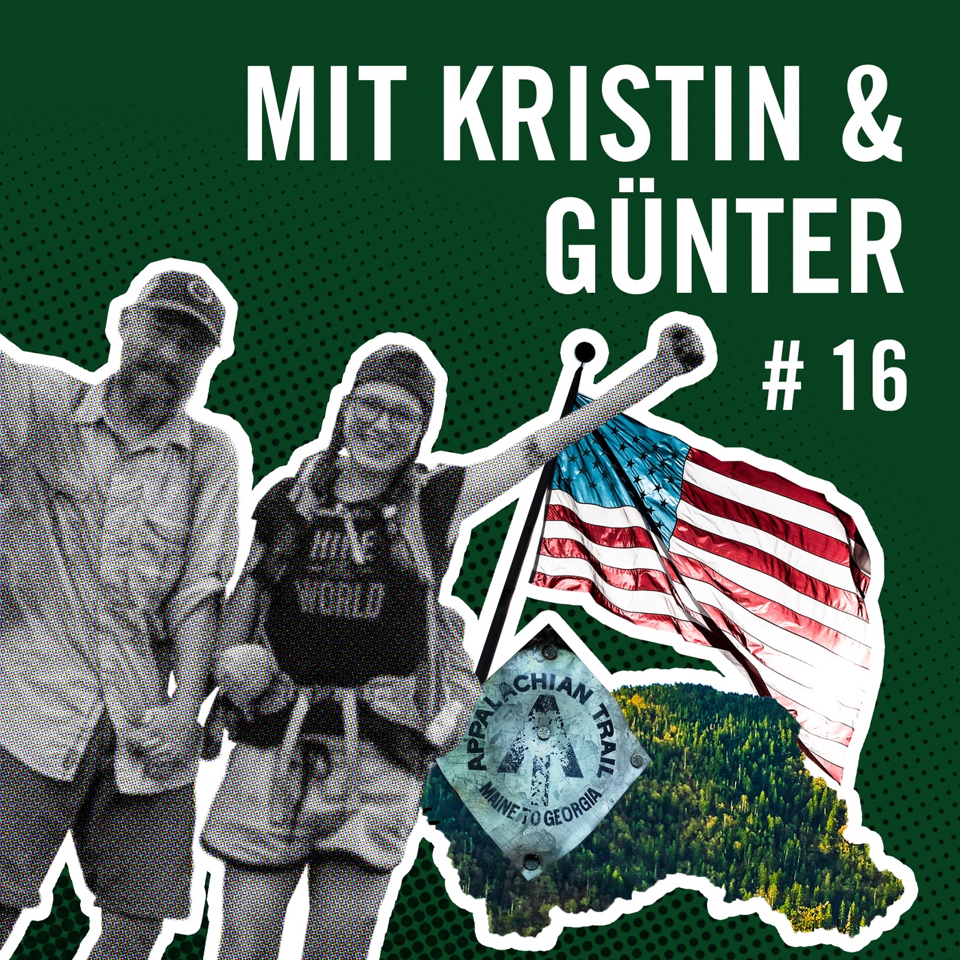 Vater und Tochter auf dem Appalachian Trail (USA) mit Kristin und Günter #16