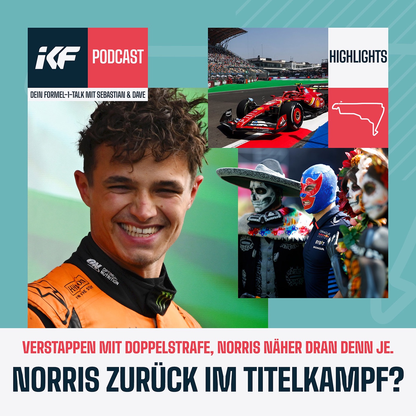 HIGHLIGHTS aus Mexiko: Norris zurück im Titelkampf?