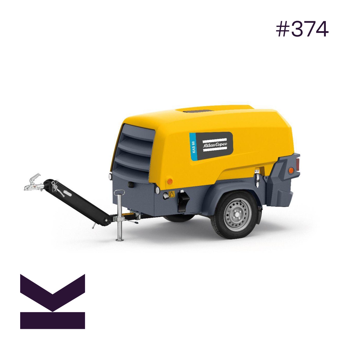 K#374 Carl Brockmeyer, President Atlas Copco