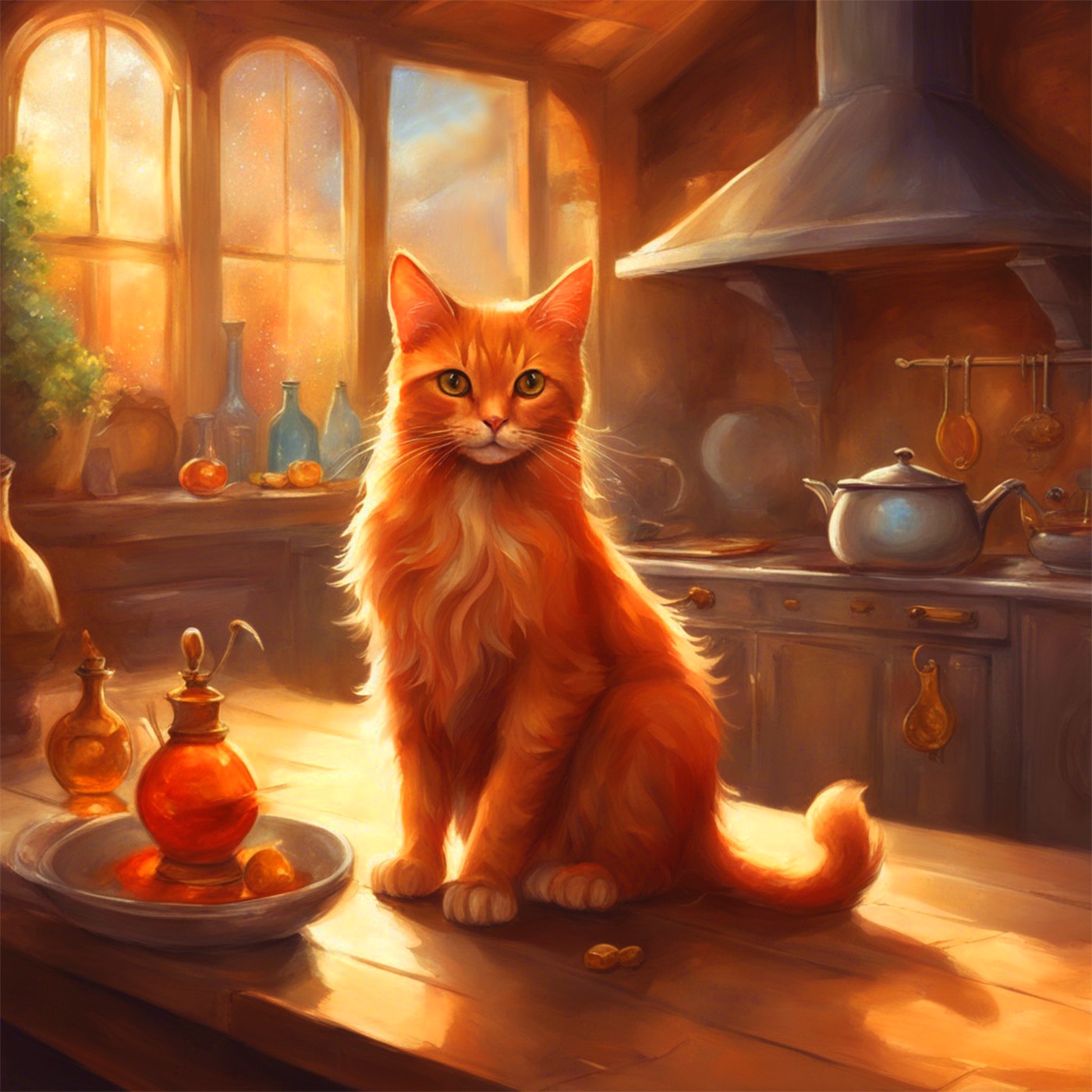 Tür 14: Die rote Katze