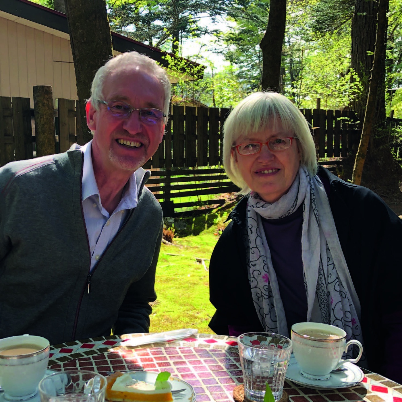 Waffelmobil und japanische Märchen mit Ulrike und Reinhard Berns, Missionare in Japan