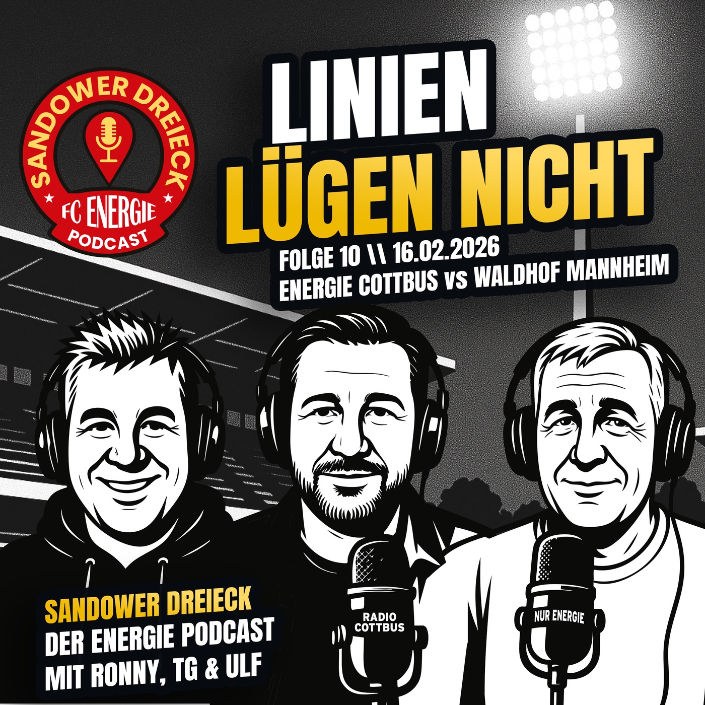 Linien lügen nicht | Energie Cottbus - Waldhof Mannheim | 