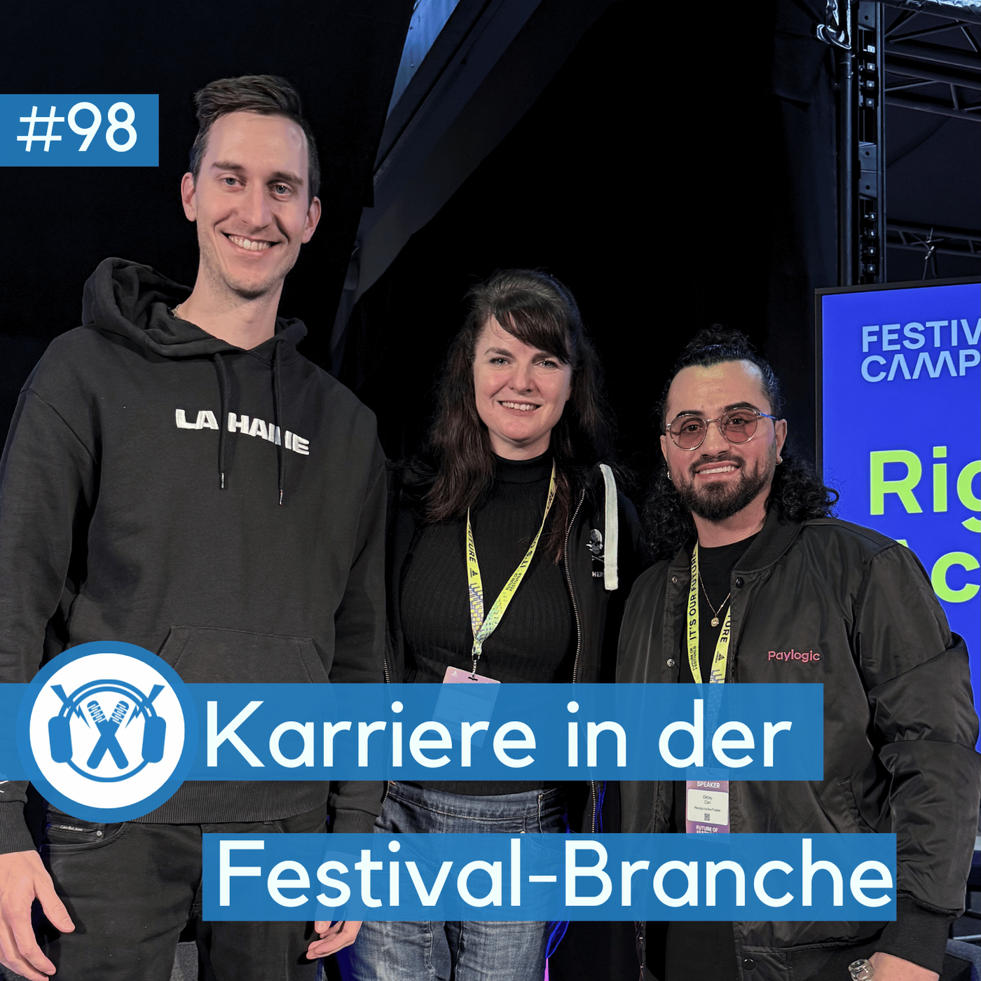 Dein Weg in die Festival-Branche | mit Evelyn Sieber (Reeperbahn Festival) & Oktay Can (Paylogic | See Tickets)