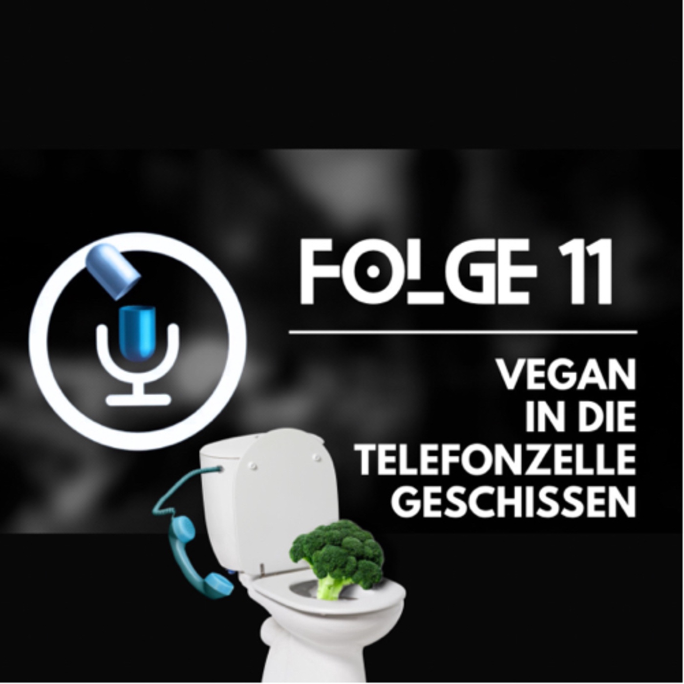 Vegan in die Telefonzelle geschissen