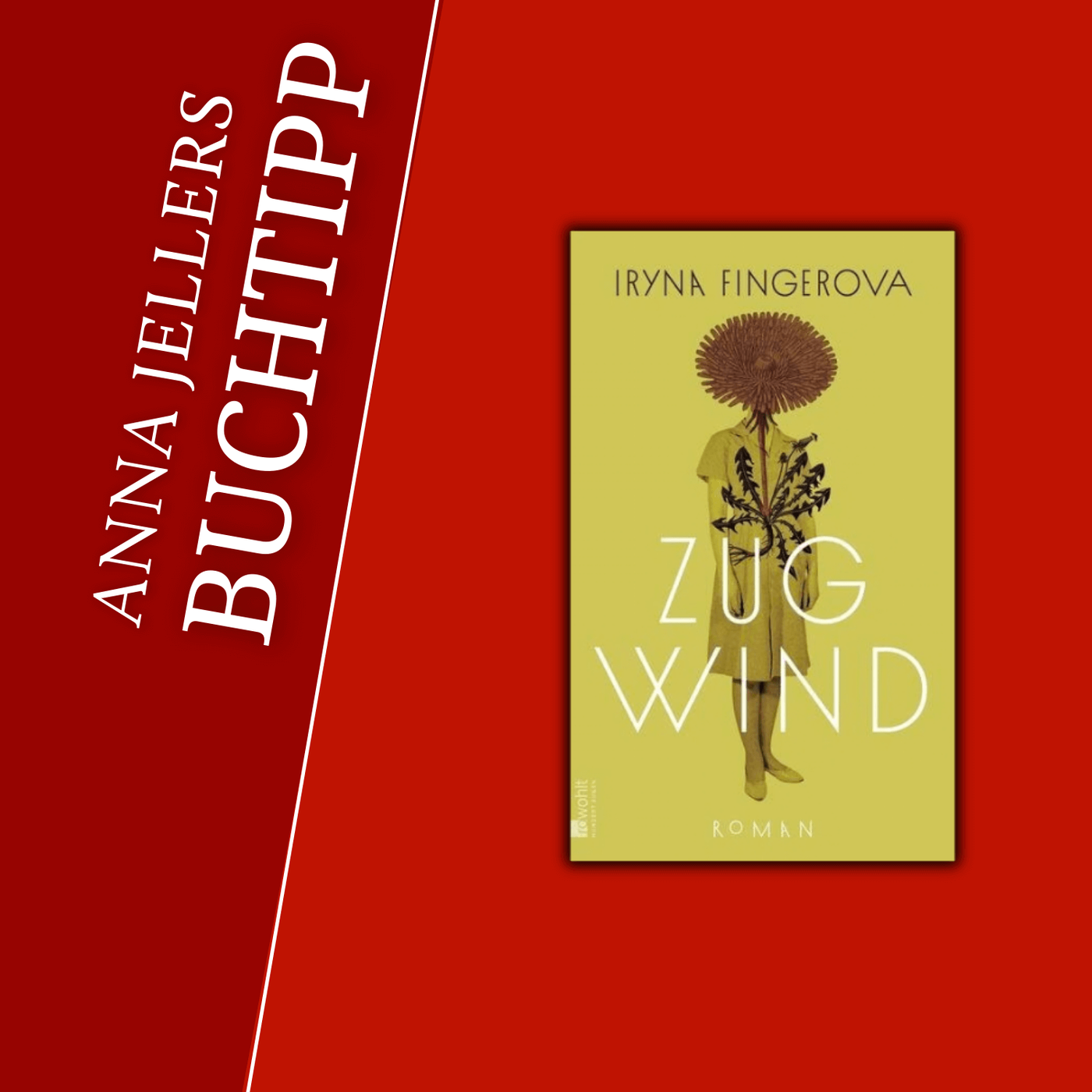 Anna Jellers Buchtipp | Iryna Fingerova: Zugwind