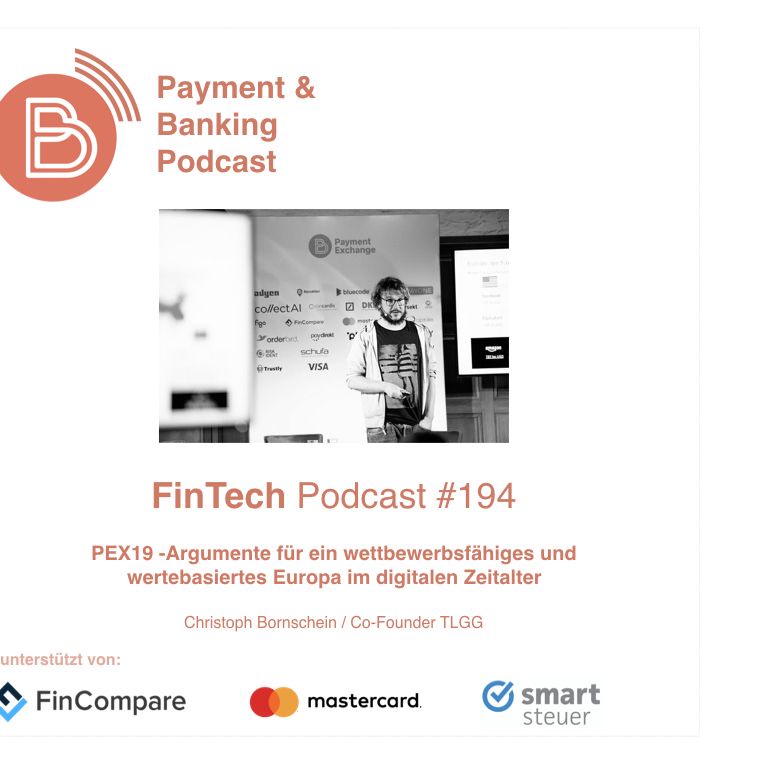 FinTech Podcast #194 - PEX19 Keynote: Christoph Bornschein