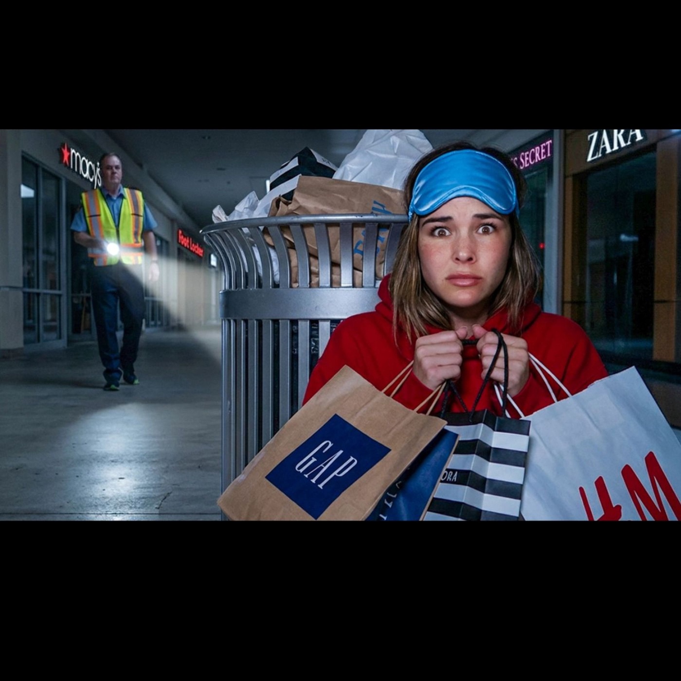 Overnight in World's BIGGEST Mall...