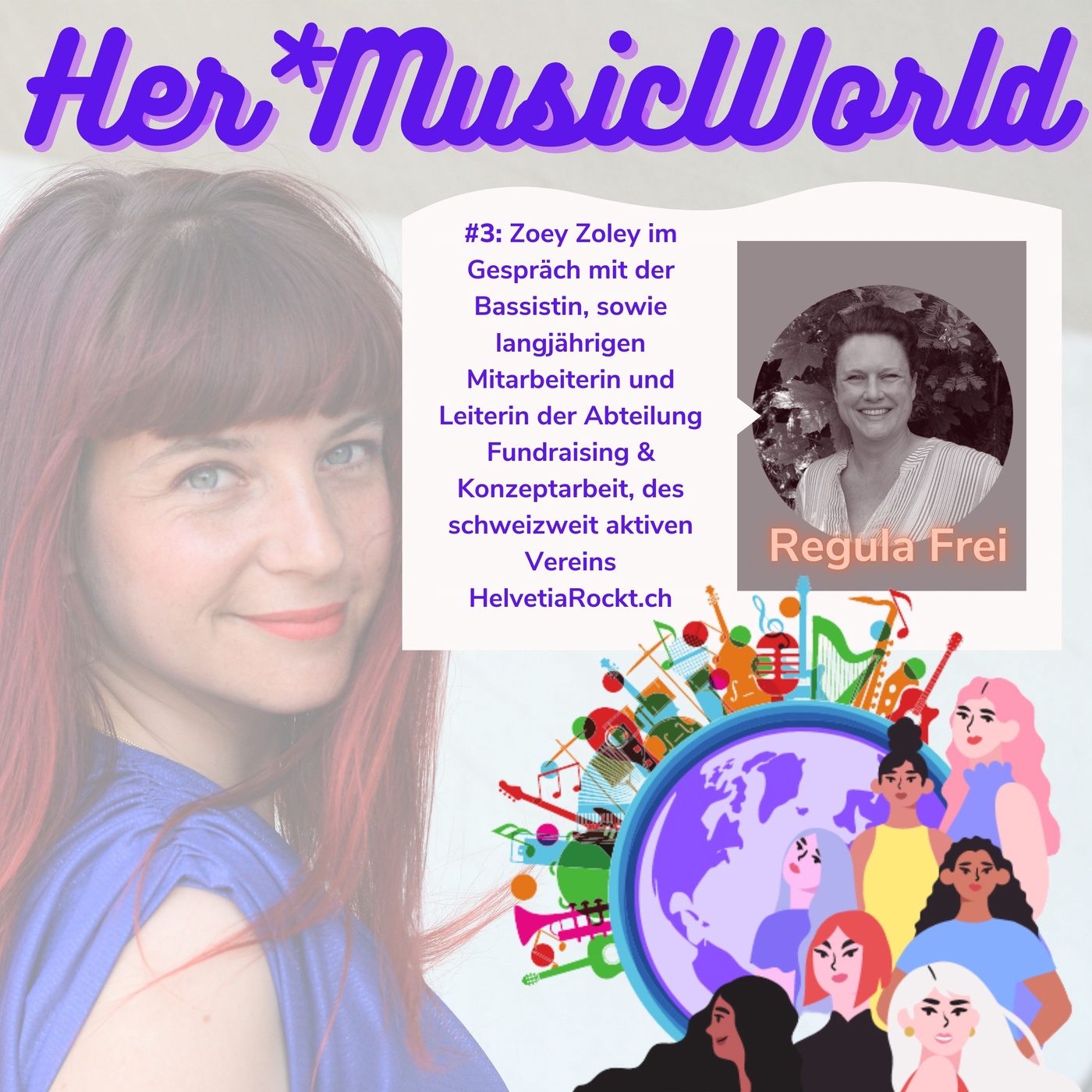 #3 HerMusicWorld Podcast mit Gästin Regula Frei