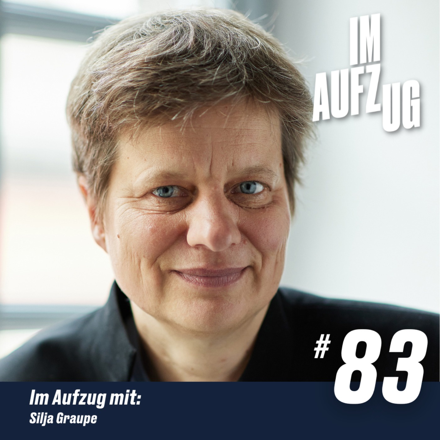 Im Aufzug mit Silja Graupe