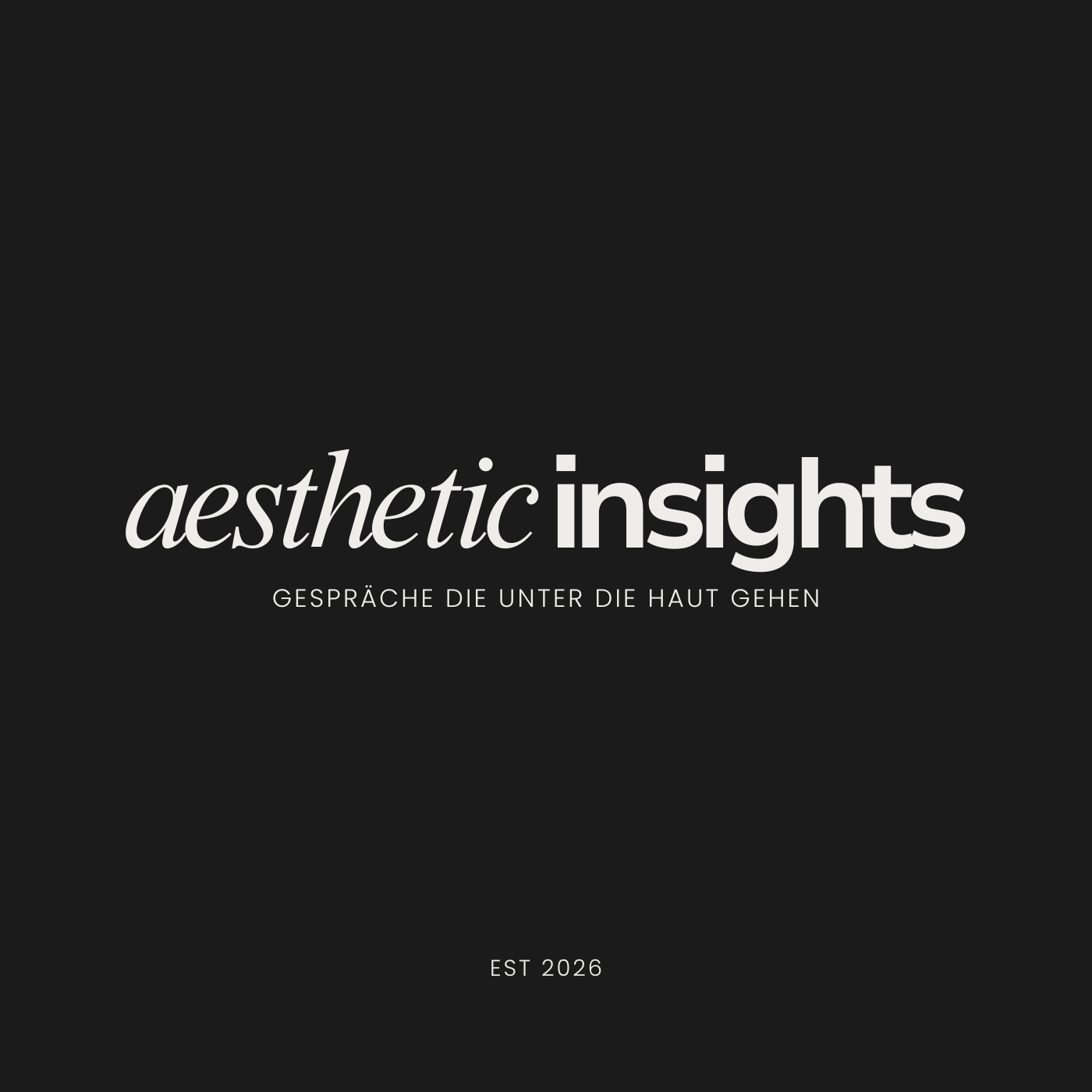aesthetic insights