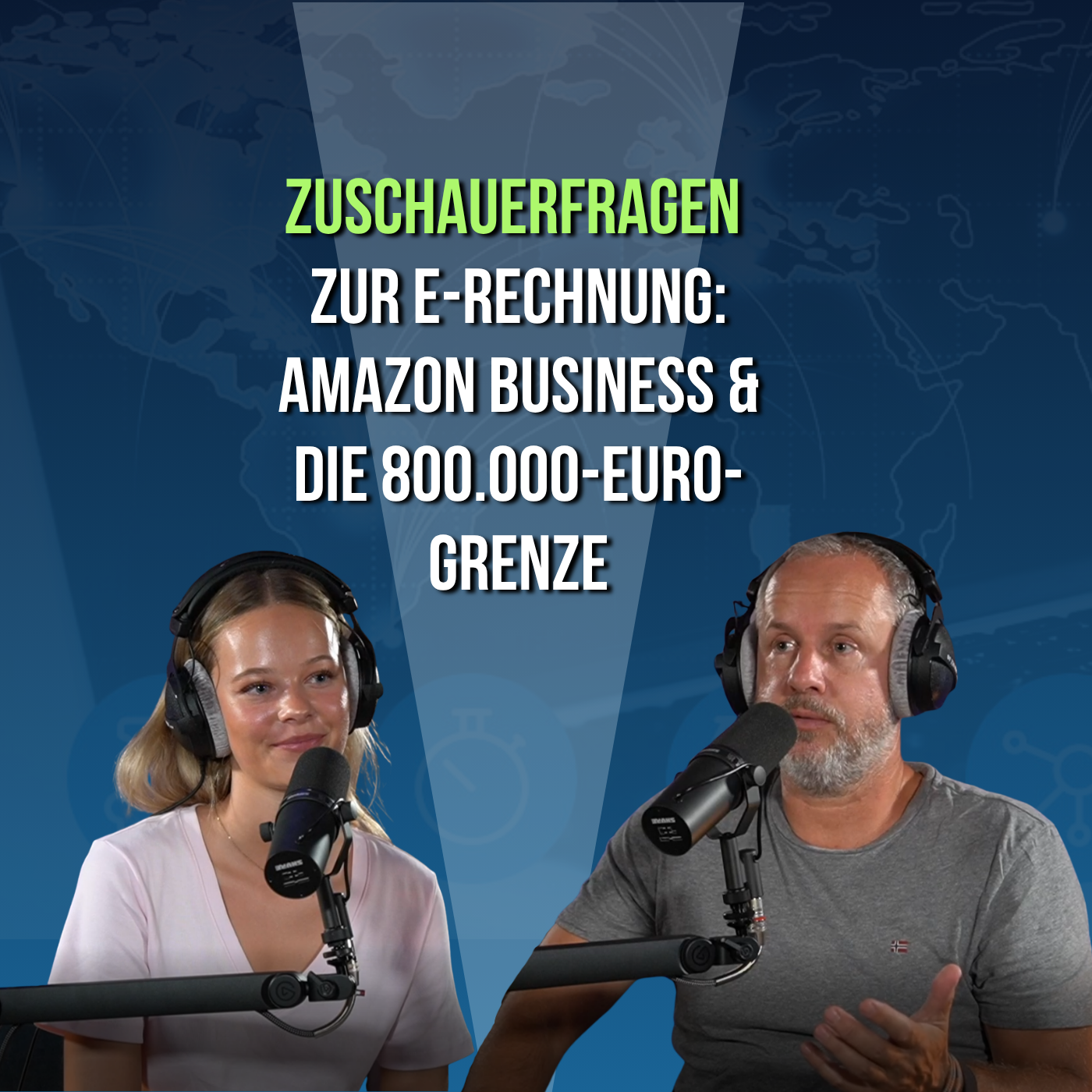 #27 - E-Rechnungen ungeskriptet ---Zuschauerfragen zur E-Rechnung: Amazon Business & die 800.000-Euro-Grenze