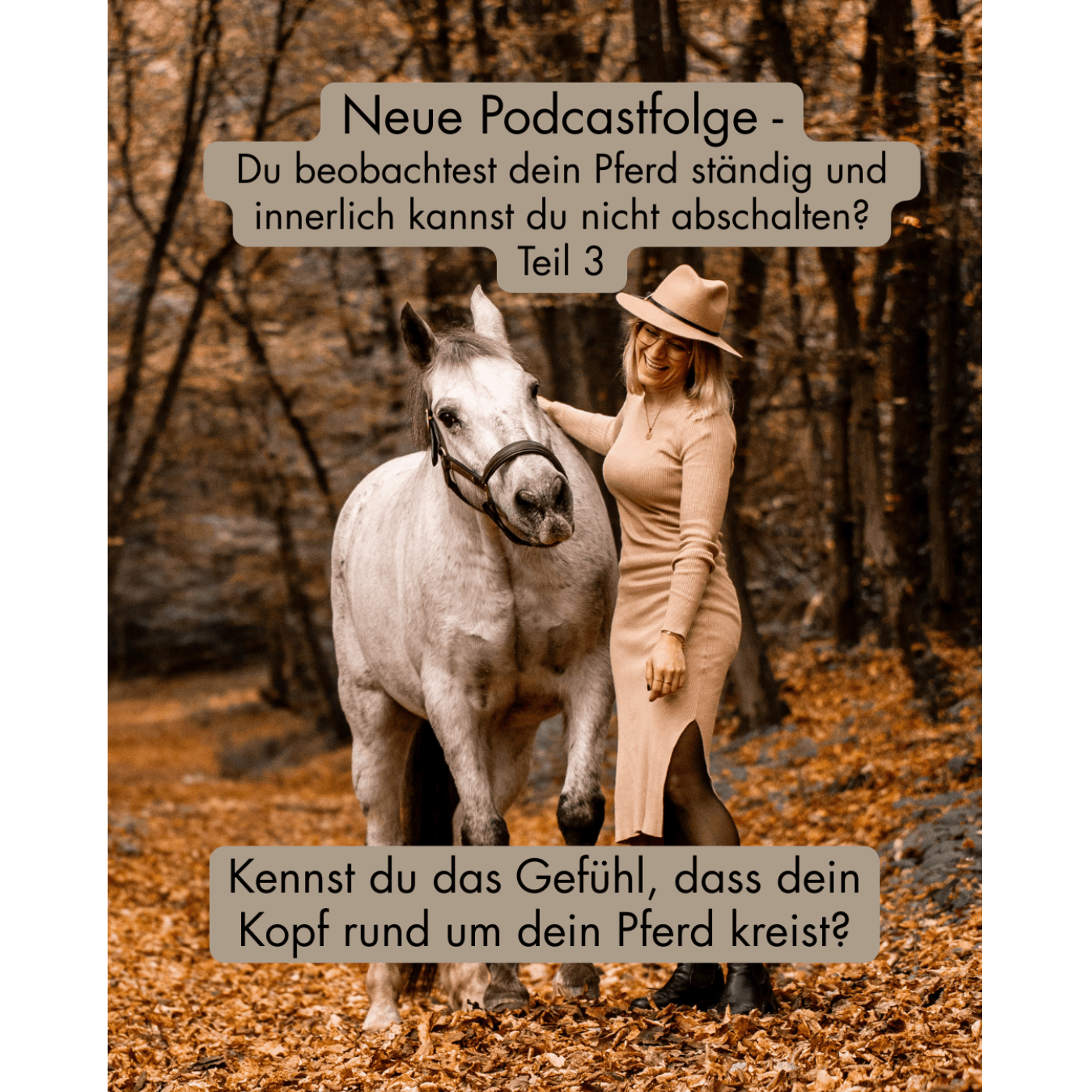 #16 Teil 3 - Du beobachtest dein Pferd ständig und innerlich kannst du nicht abschalten?