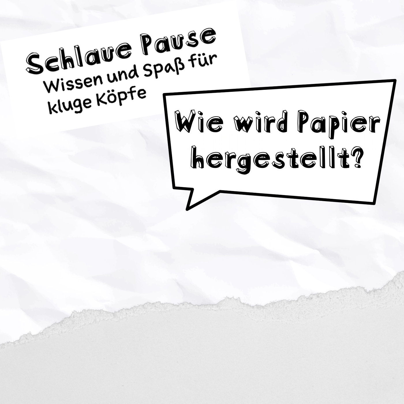 Wie wird Papier hergestellt?