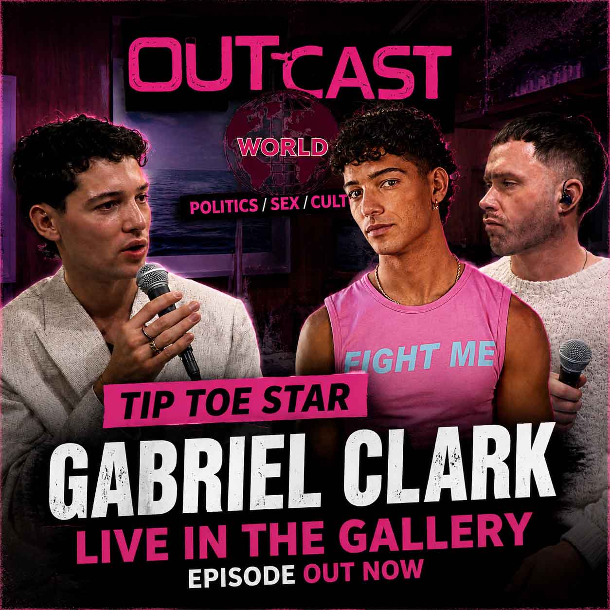 Tip Toe Star Gabriel Clark: Live in the gallery