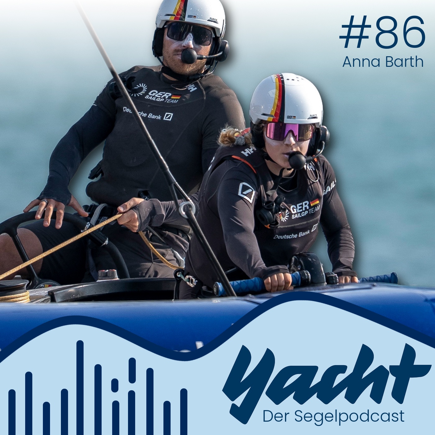 #86 SailGP: Als 21-jährige Strategin zum Heimrennen nach Sassnitz – mit Anna Barth von Team Germany