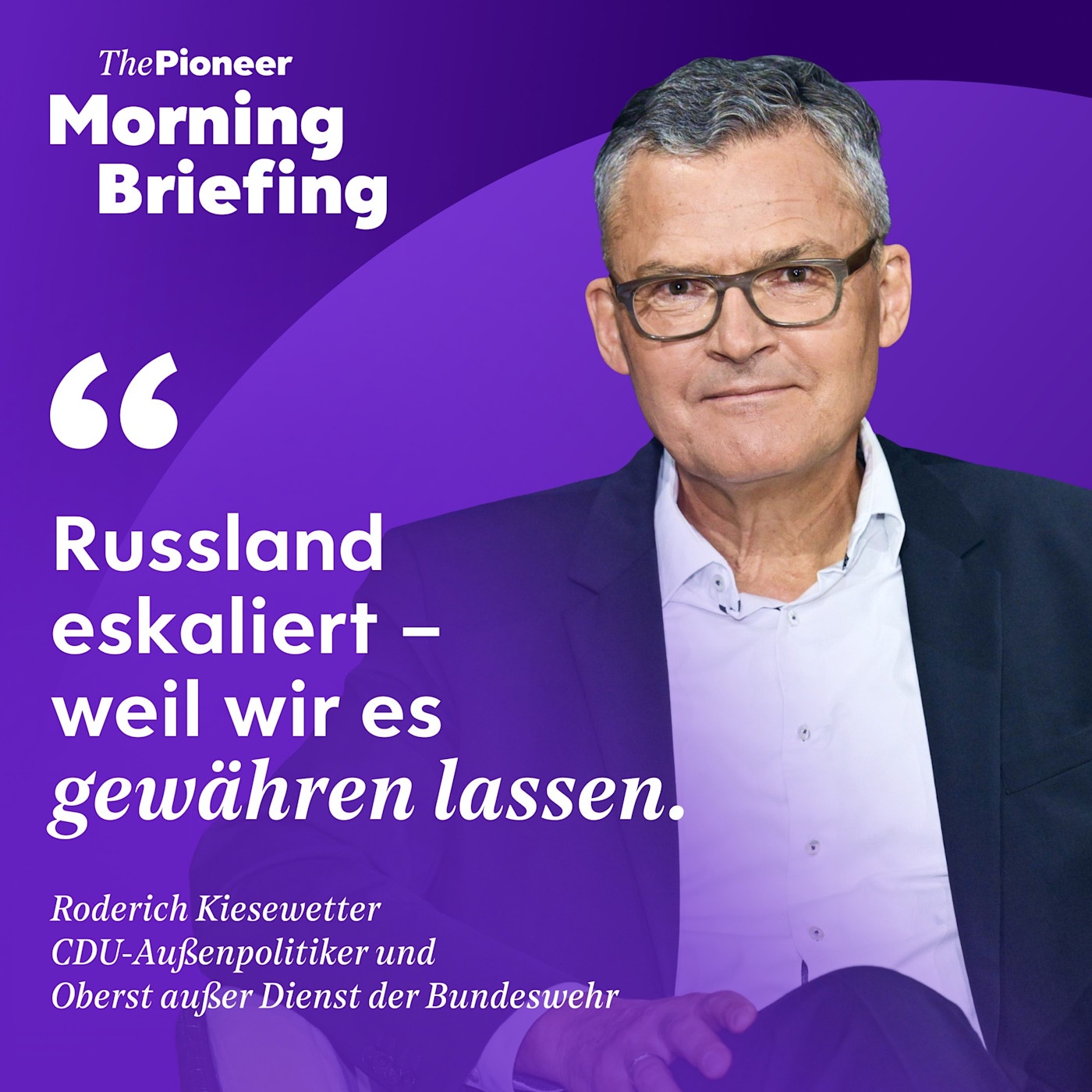Roderich Kiesewetter über den Drohnenvorfall von Leipzig | politische Hundejahre | Frontrunners