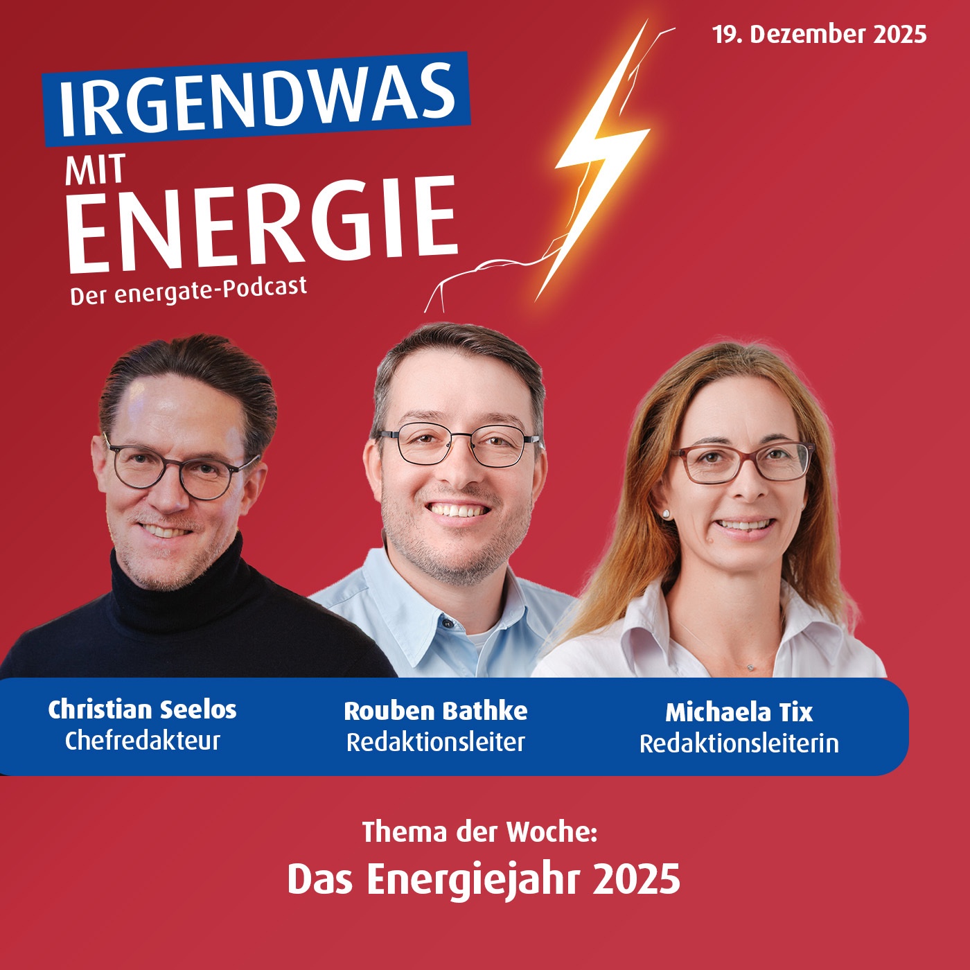 News-Update vom 19. Dezember 2025 - Das war das Energiejahr 2025