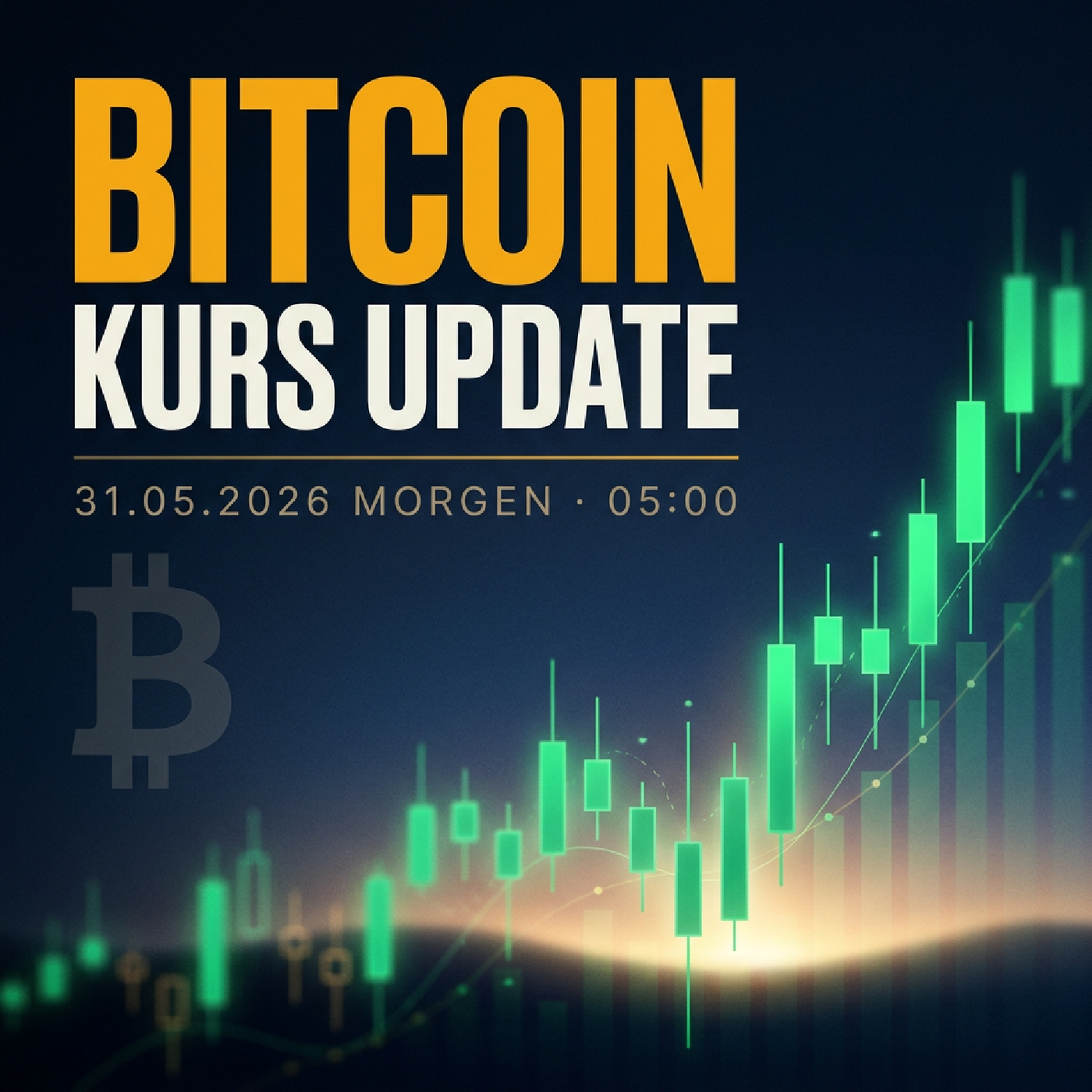 Bitcoin Kurs Morgen 31.05.2026: 63.417 € (+0.38 %)