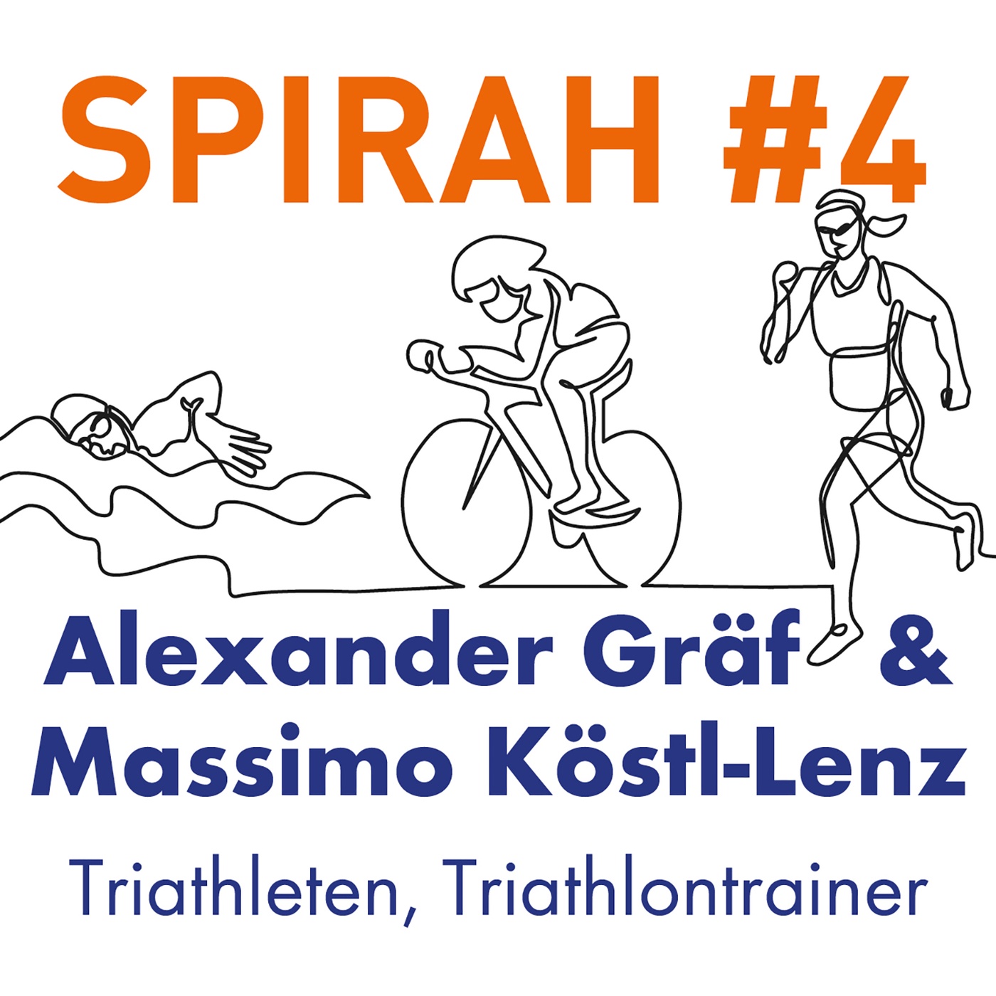 Alexander Gräf und Massimo Köstl-Lenz, Triathleten und Triathlontrainer
