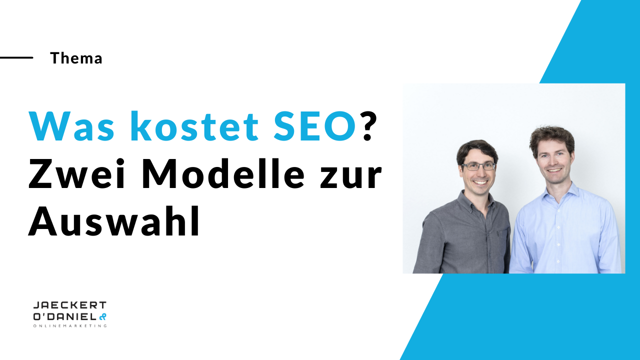 SEO Kosten: Preise, Modelle, Hintergründe