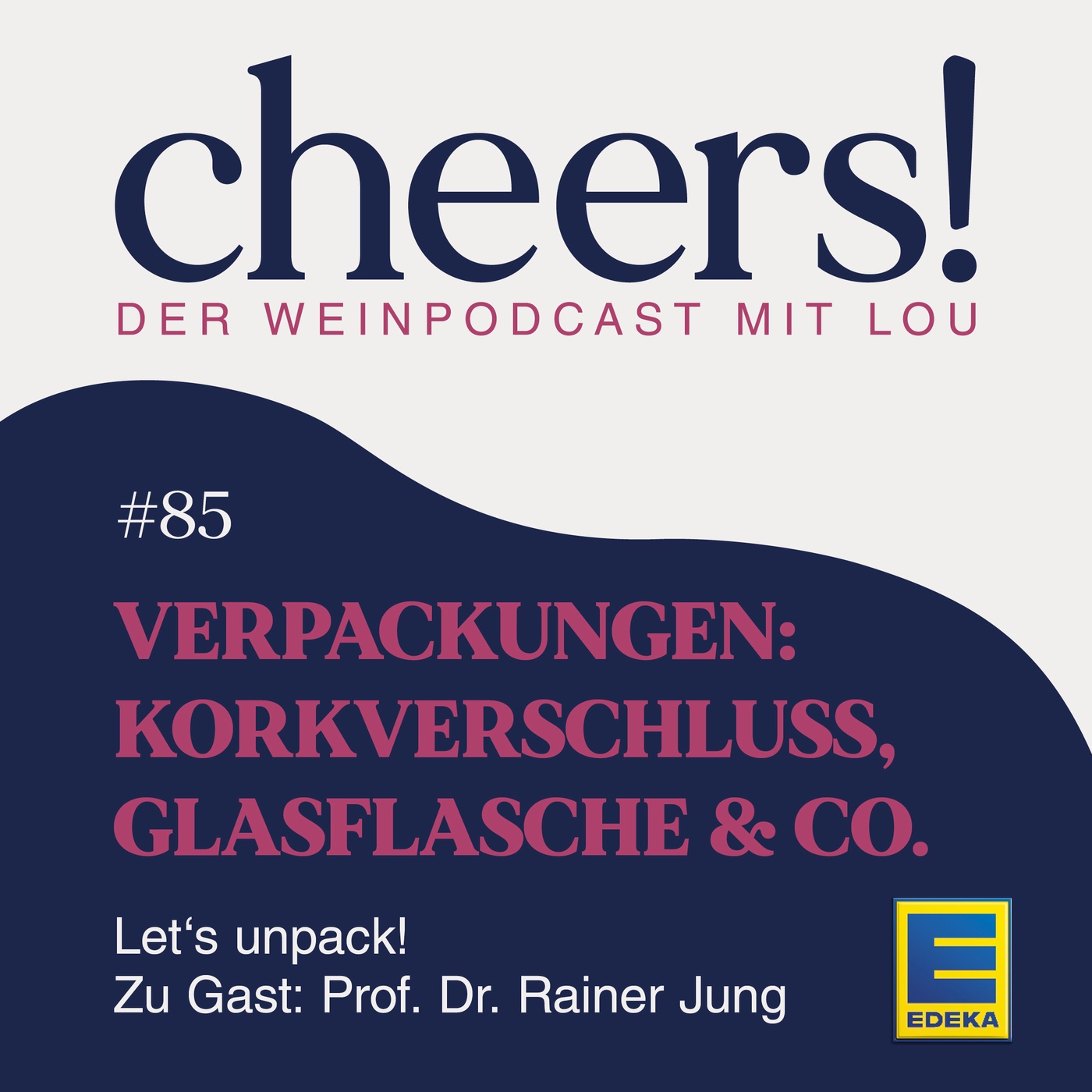 85: Verpackungen: Korkverschluss, Glasflasche & Co. – Let's unpack! – Zu Gast: Prof. Dr. Rainer Jung