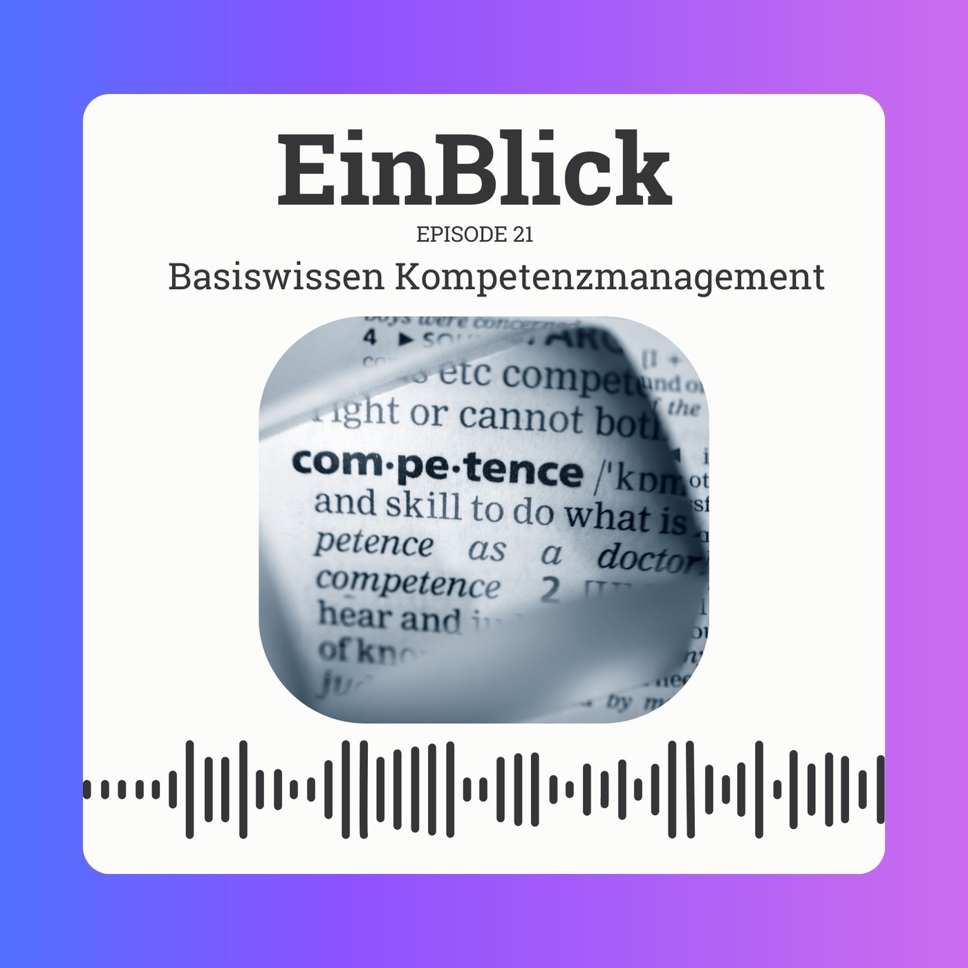 Basiswissen Kompetenzmanagement