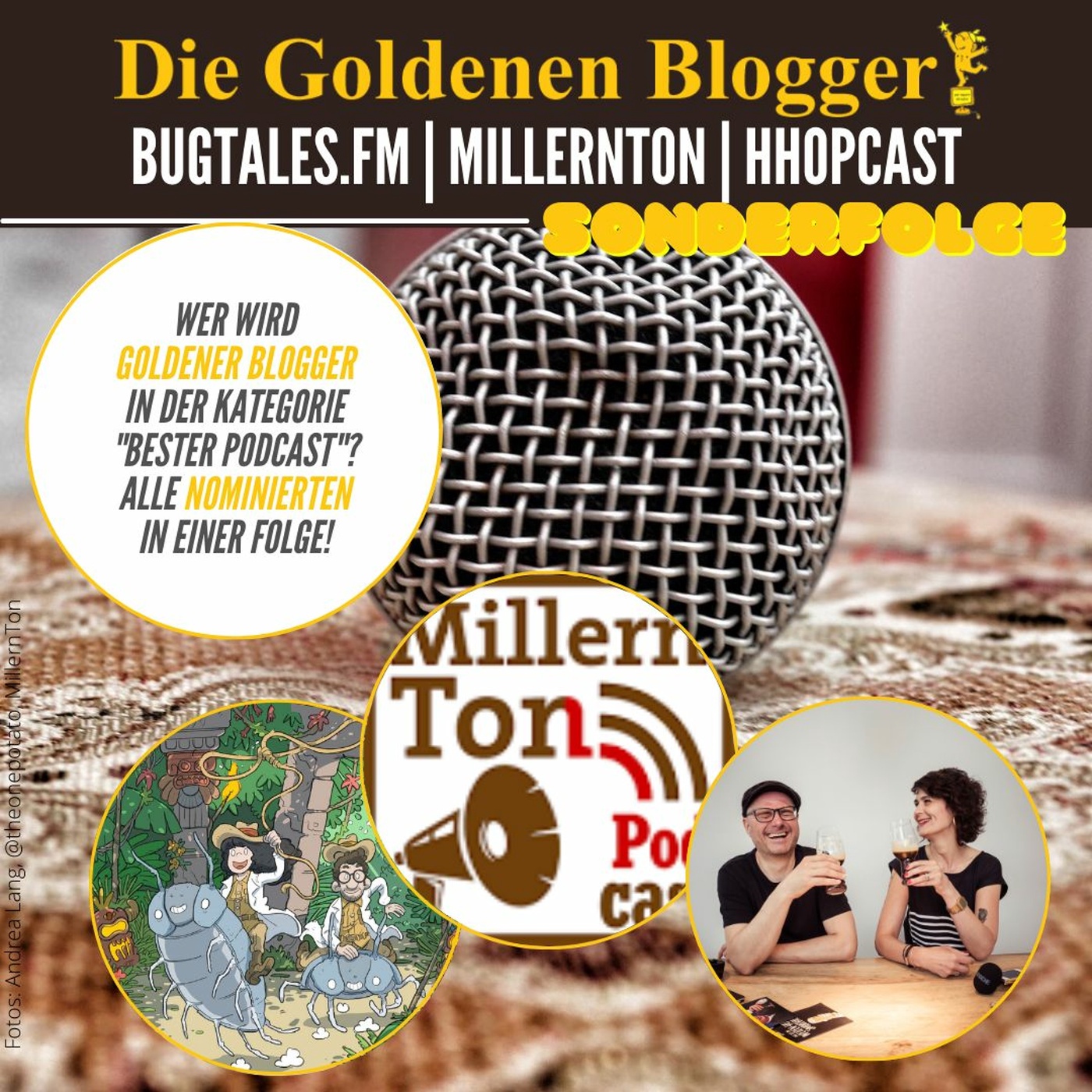 Goldene Blogger 2022: Wer wird bester Podcast? So könnt Ihr Euren Lieblingspodcast voten!