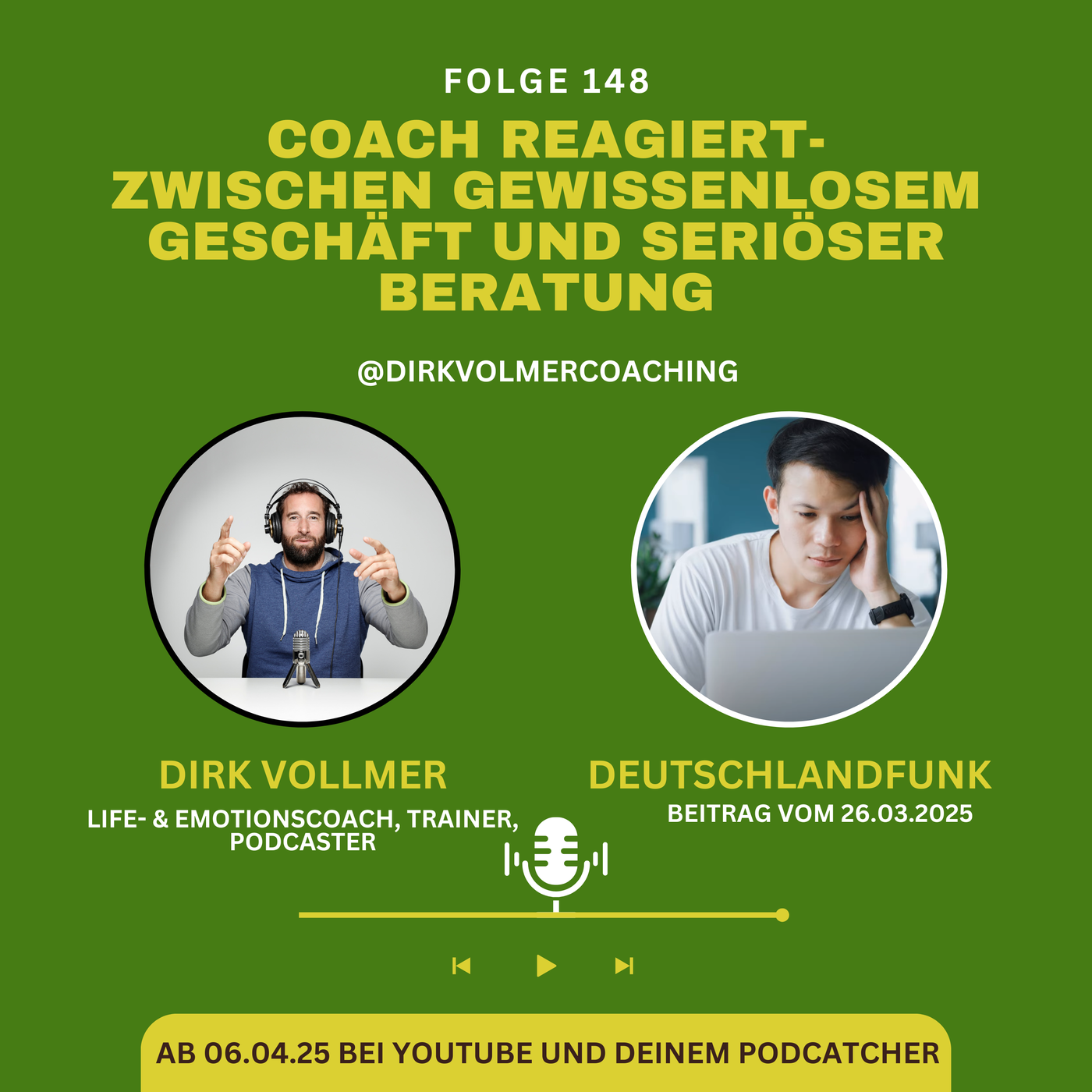 Ich reagiere!: Coachings - Zwischen gewissenlosem Geschäft und seriöser Beratung