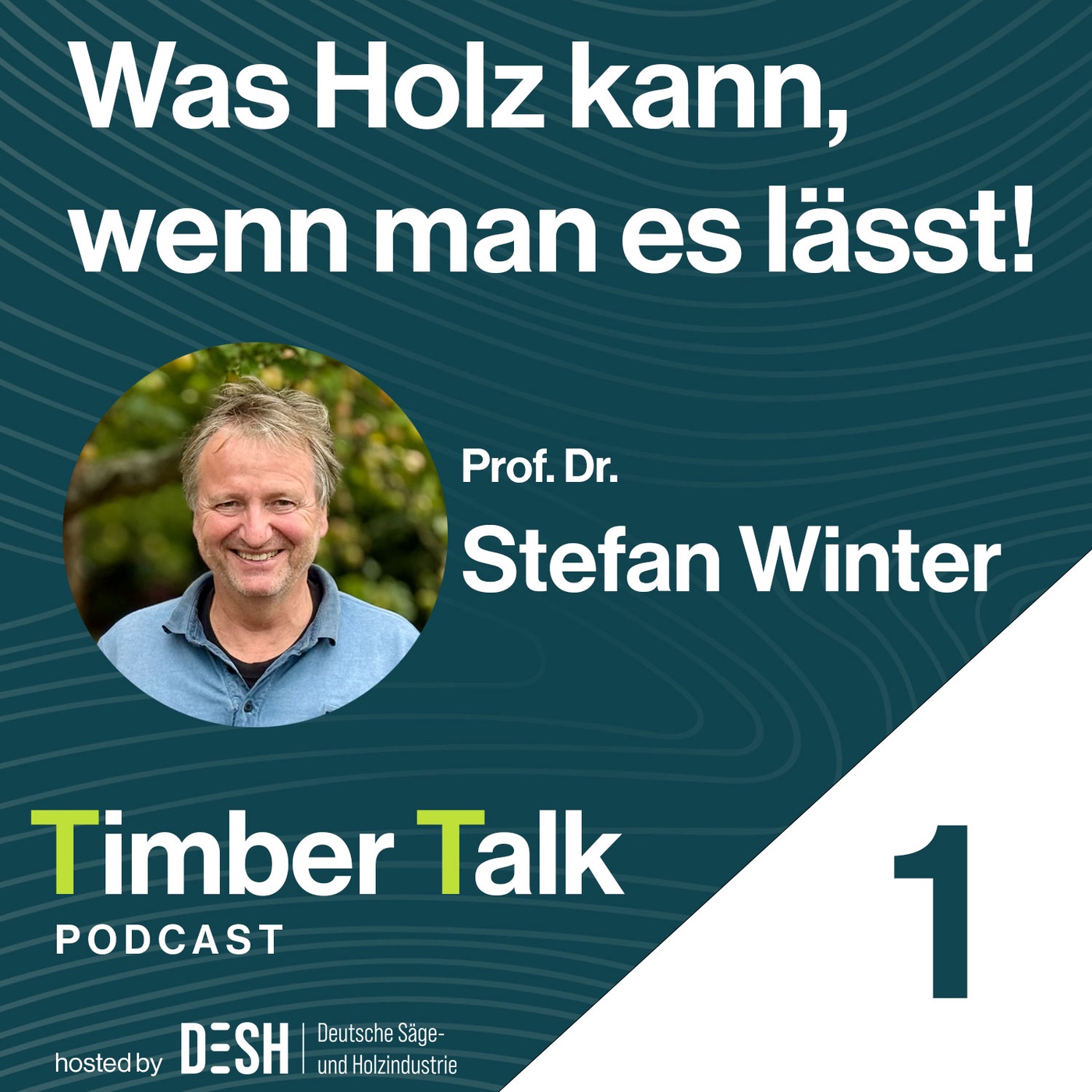 Folge 19 - Prof. Dr. Stefan Winter - Was Holz kann, wenn man es lässt! - Teil 1