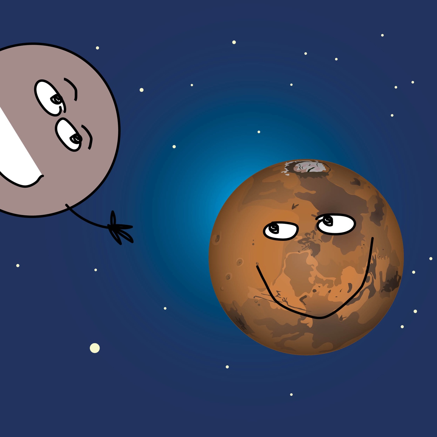 Pluto in der Kurzwelle: Marsmissionen